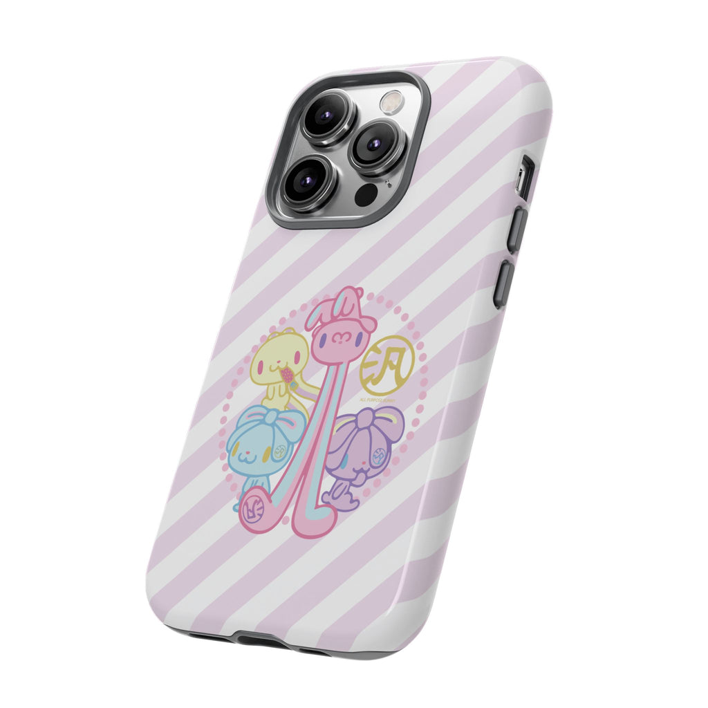 Group Pastel All Purpose Bunny - Phone Case