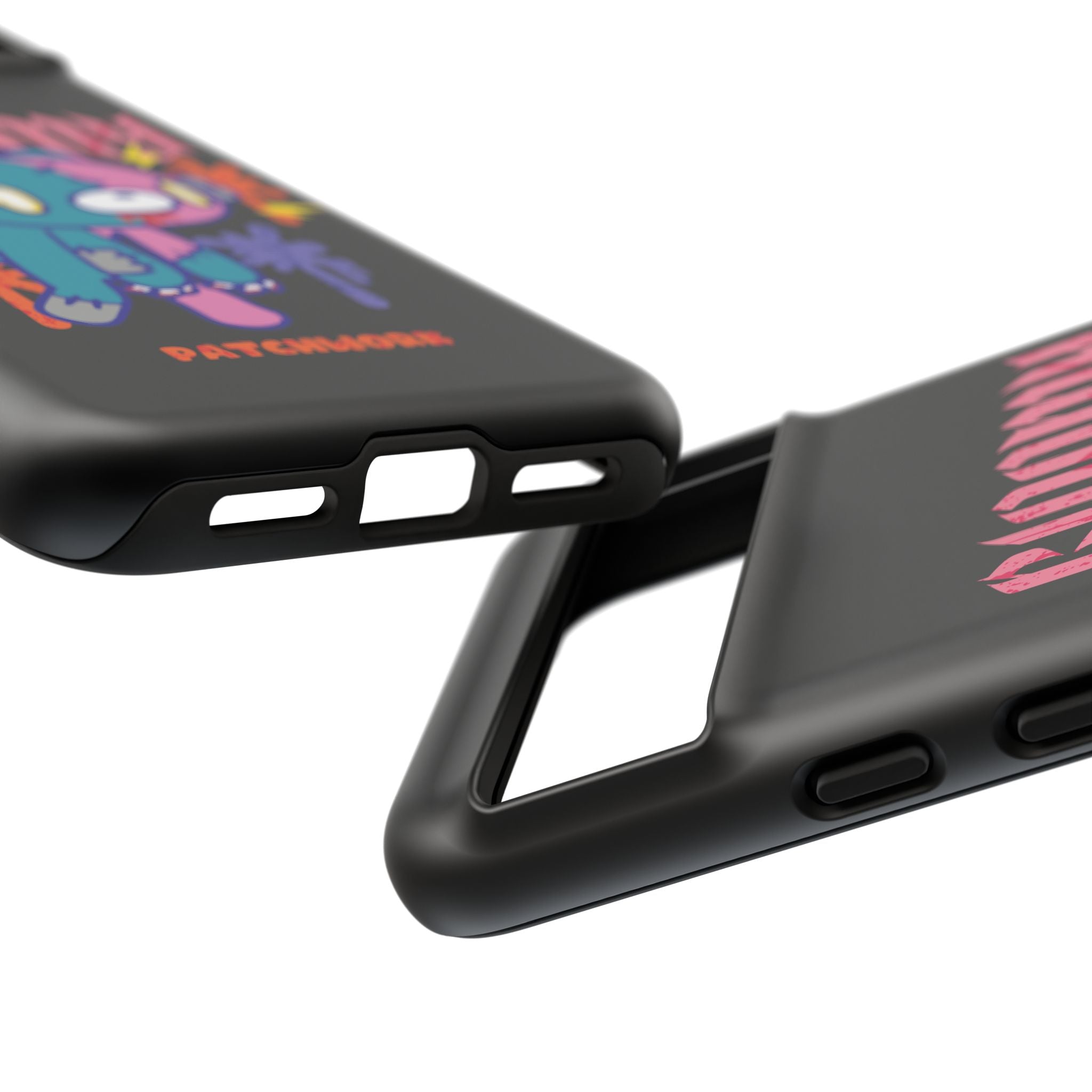 gloomy bear Halloween patchwork Phone Case