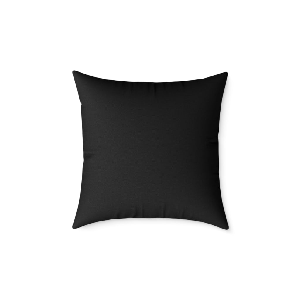 Gloomy Gemini Zodiac Square Poly Canvas Pillow