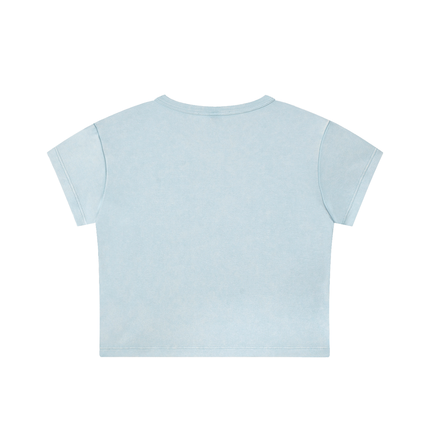 Menhera x Gloomy Snow Washed Crop Top