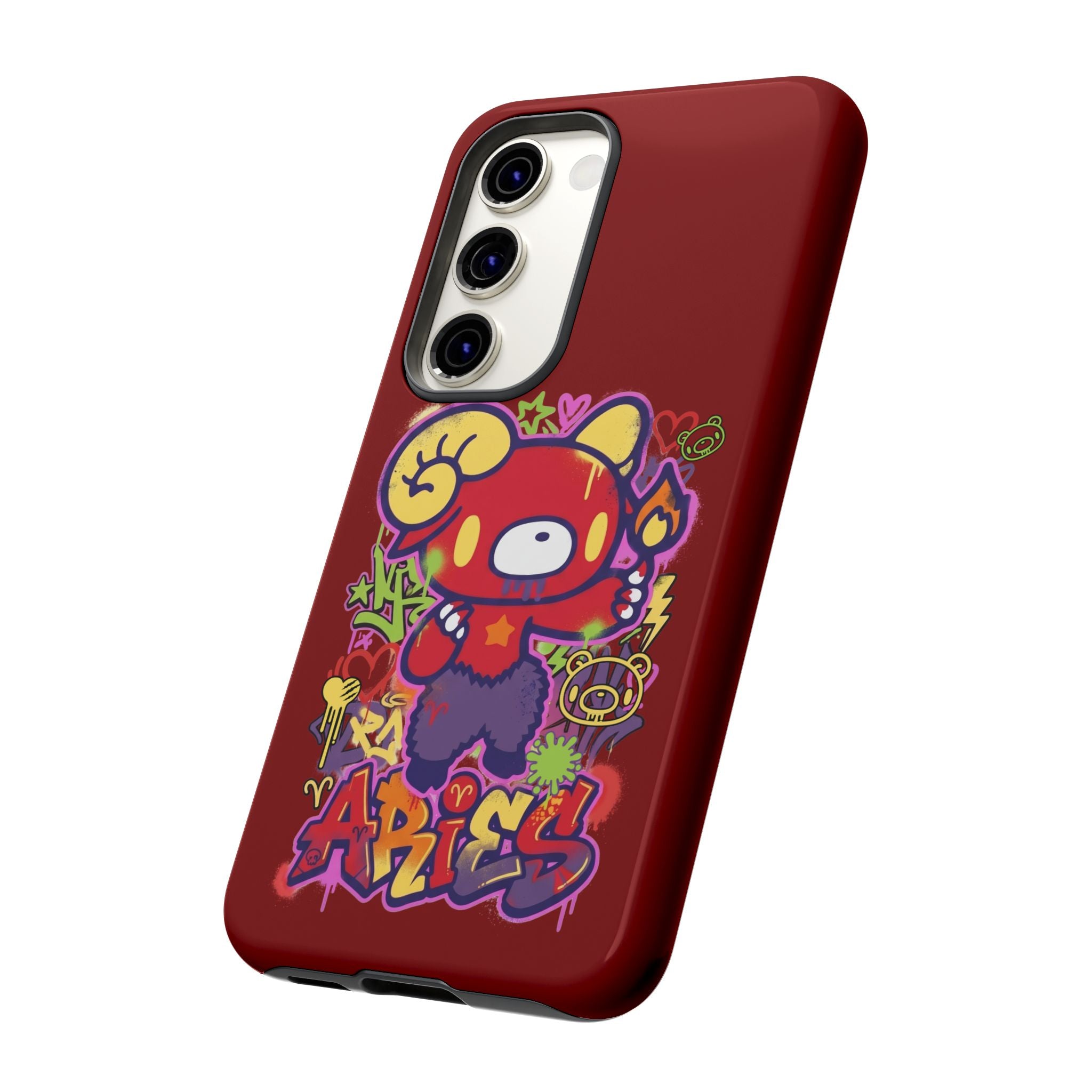 Zodiac Aries  Gloomy Bear Phone Case