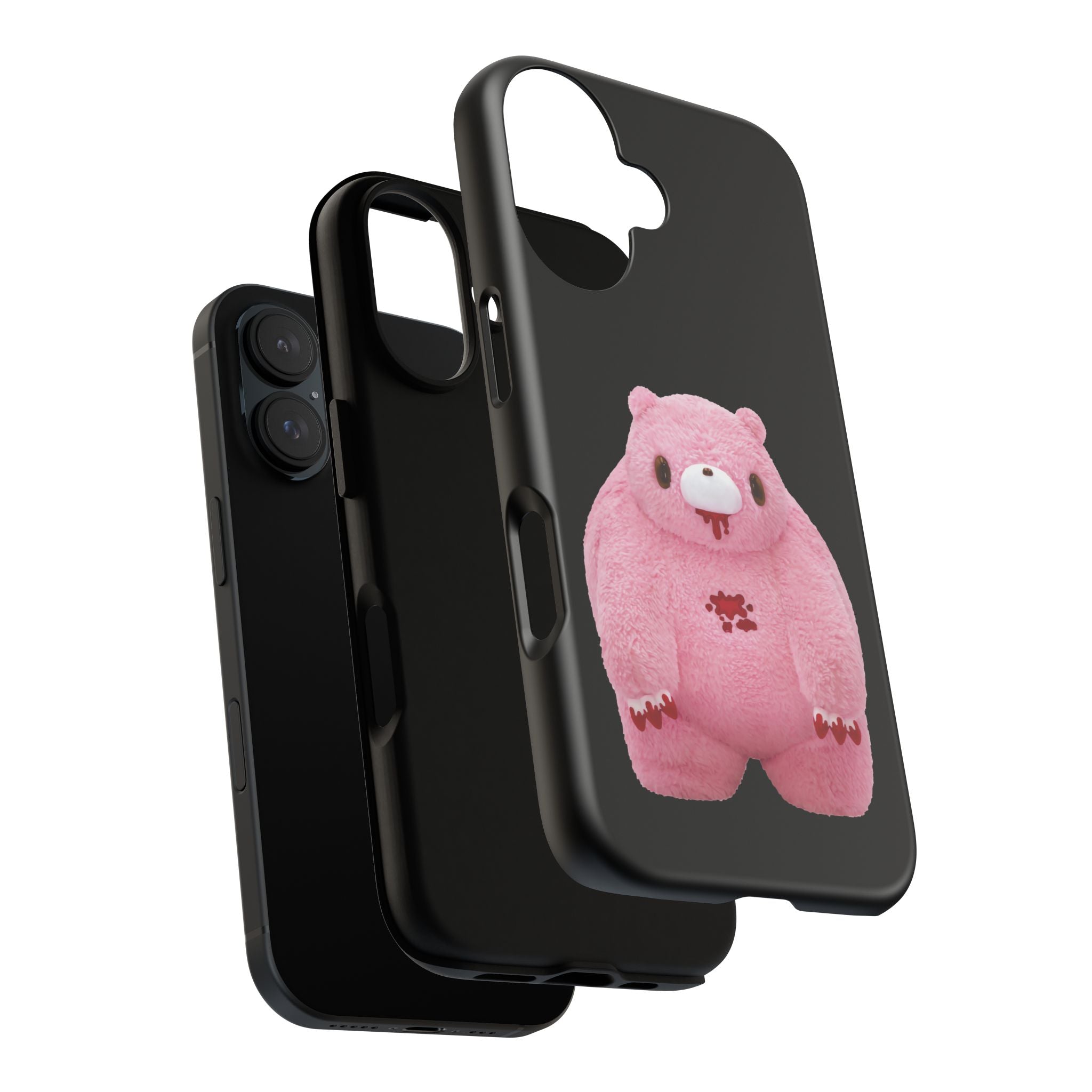 Chubby Gloomy Plush Tough Phone Case