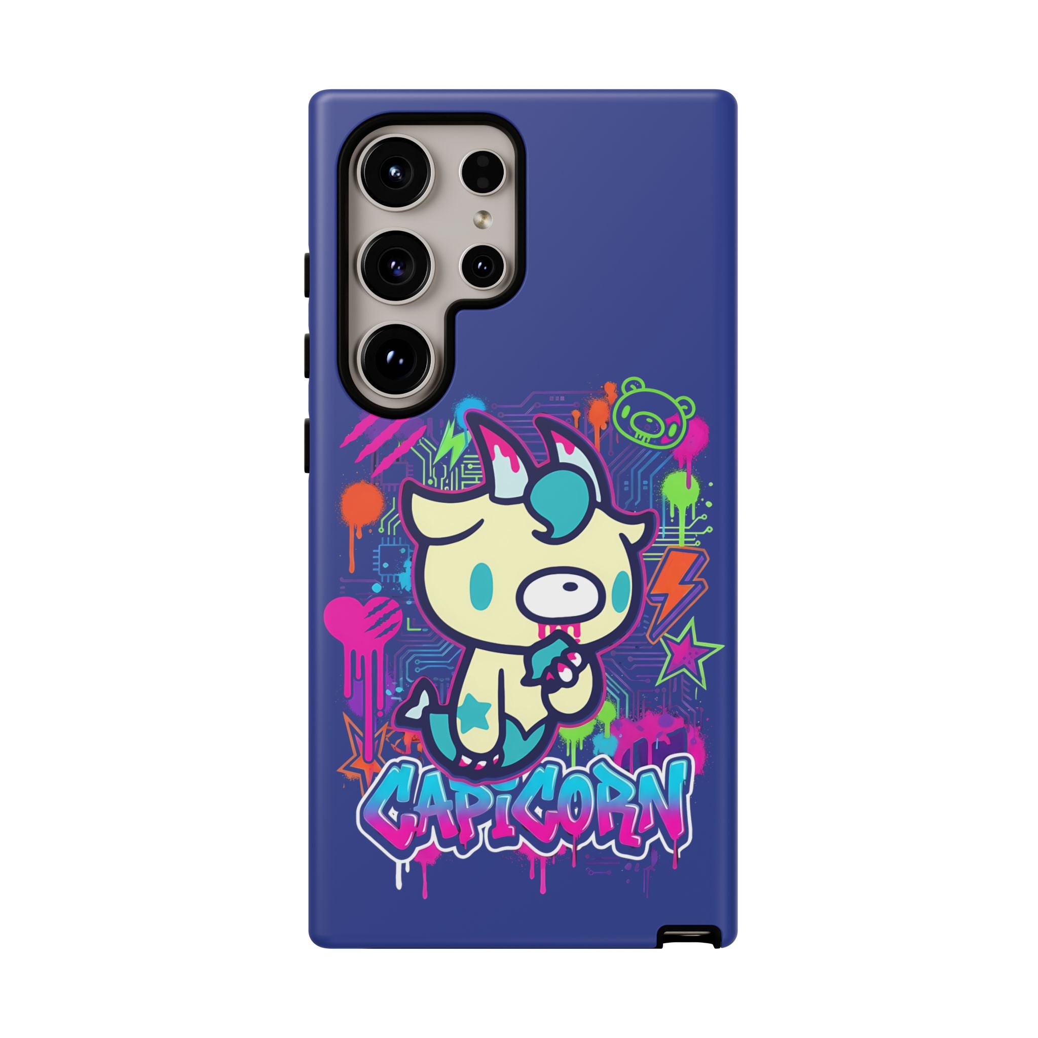 Zodiac Capricorn Gloomy Bear Phone Case