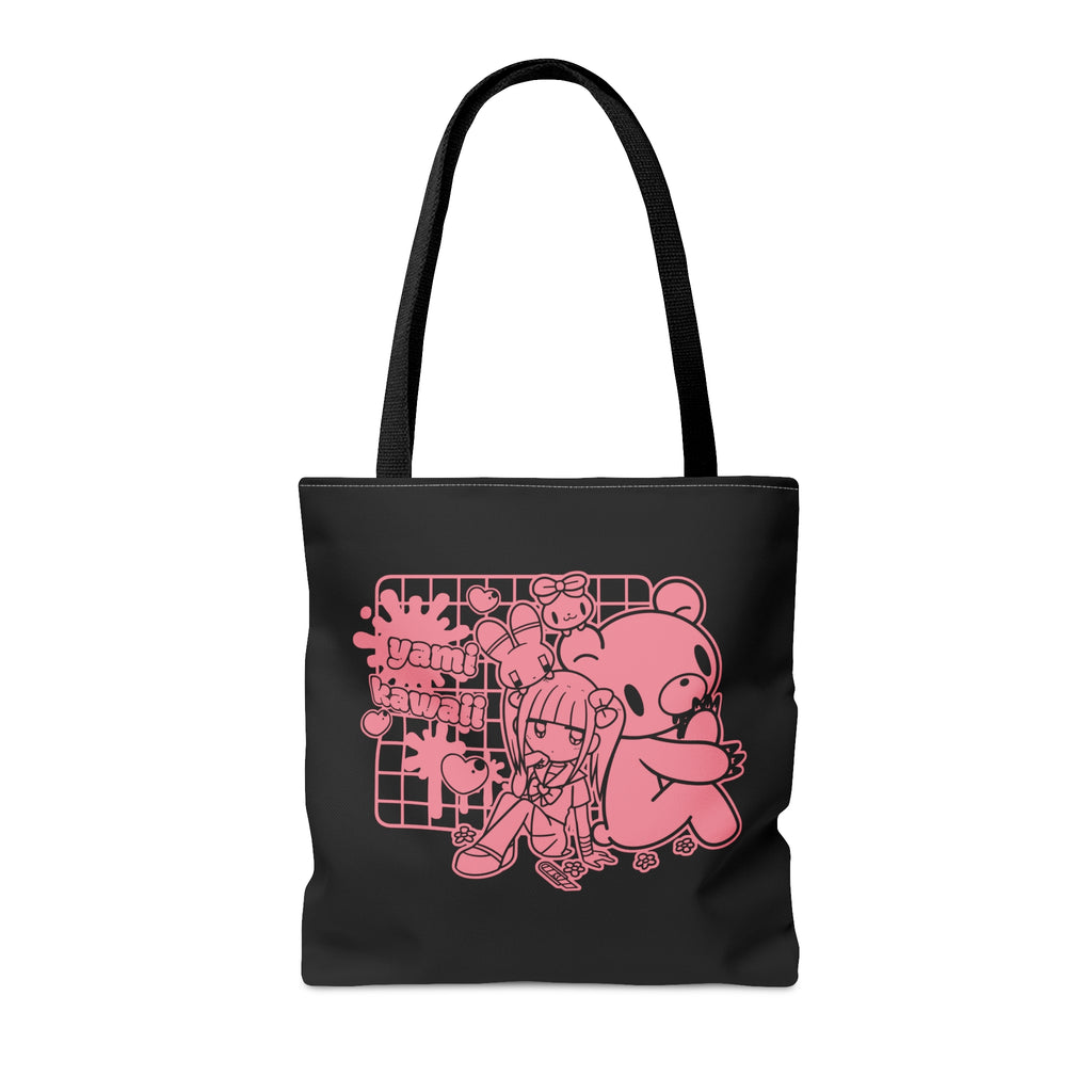 MENHERACHAN x GLOOMY BEAR Yami Kawaii Tote Bag