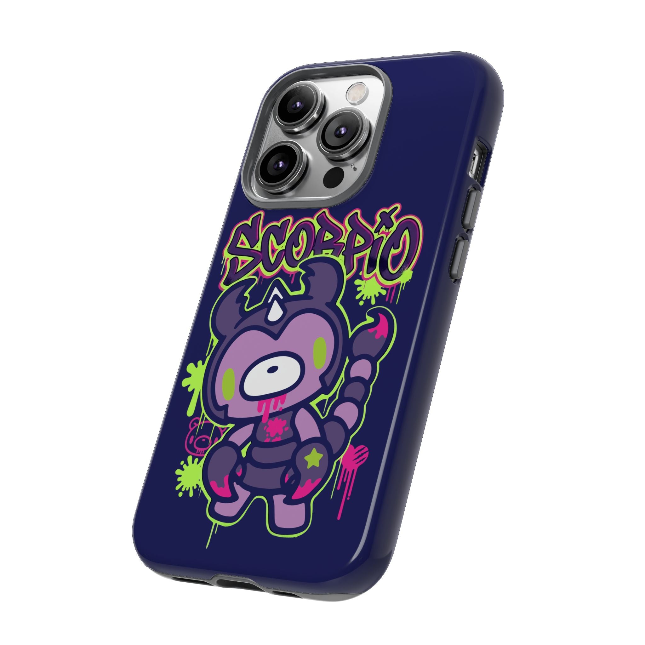 Zodiac Scorpio Gloomy Bear Phone Case