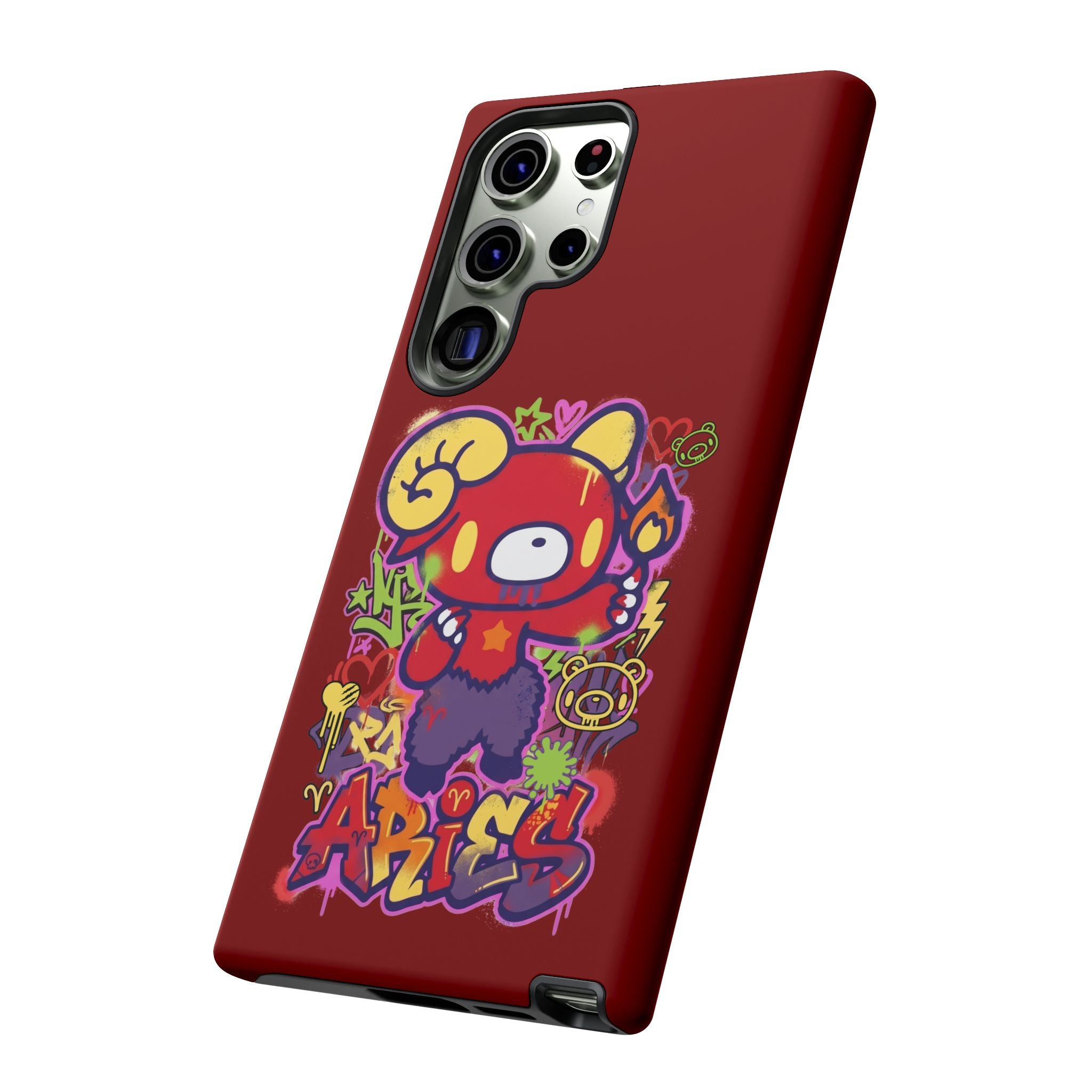 Zodiac Aries  Gloomy Bear Phone Case