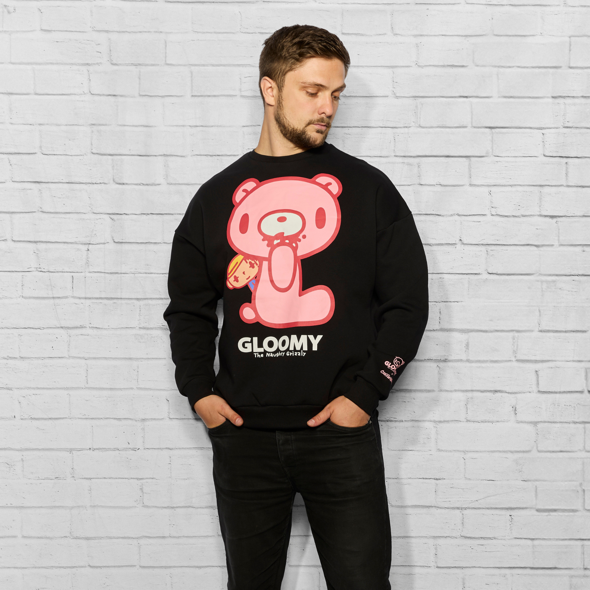 Gloomy Bear Drop Sleeve Crewneck
