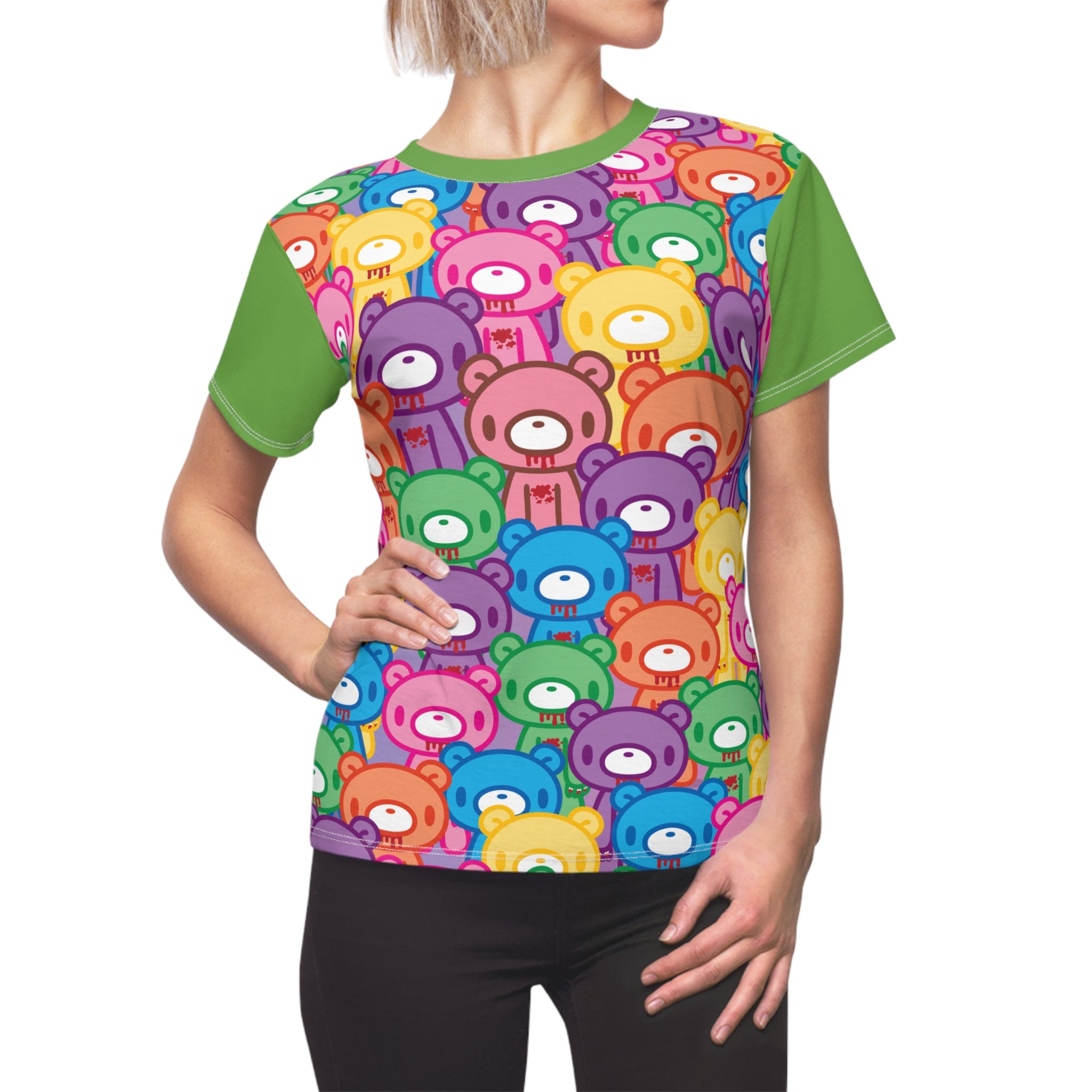 Gloomy Bear Rainbow Dreams Women's Cut & Sew Tee