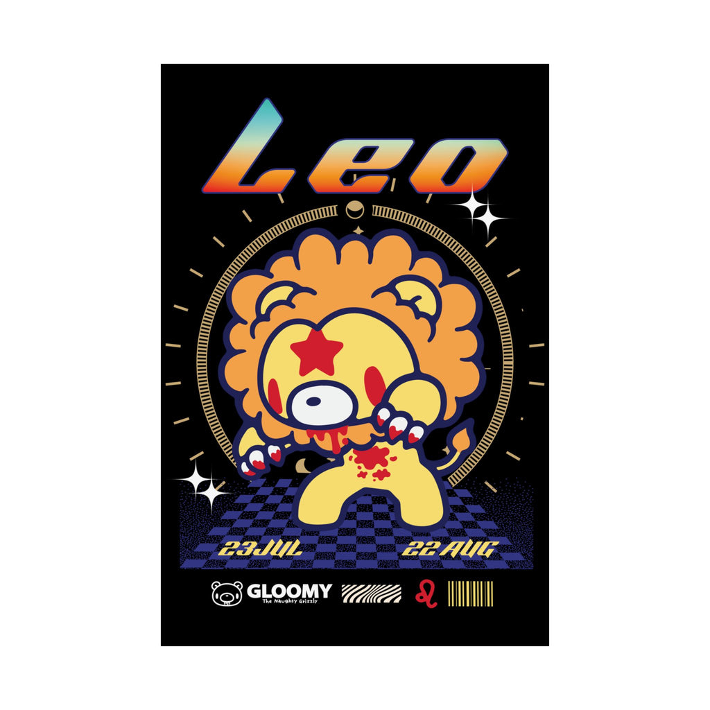 Leo Zodiac Satin Posters (300gsm)