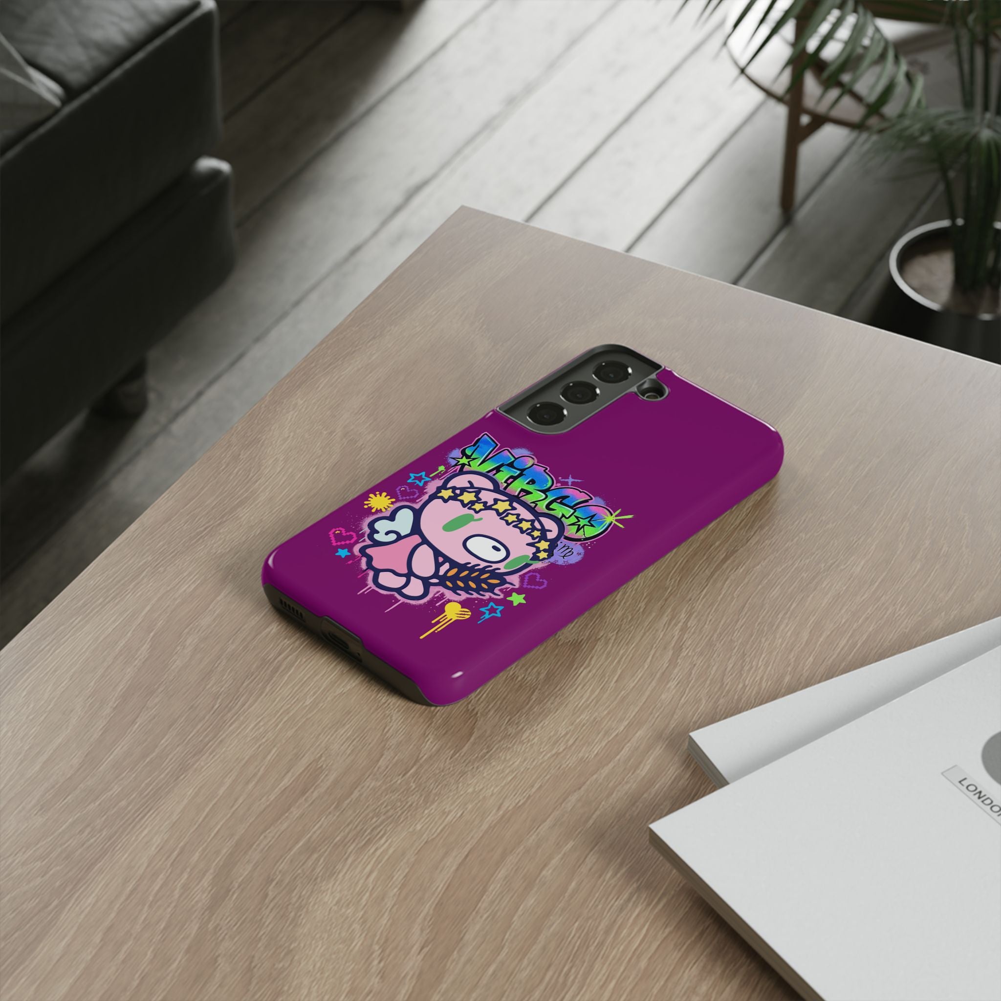Zodiac Virgo  Gloomy Bear  Phone Case