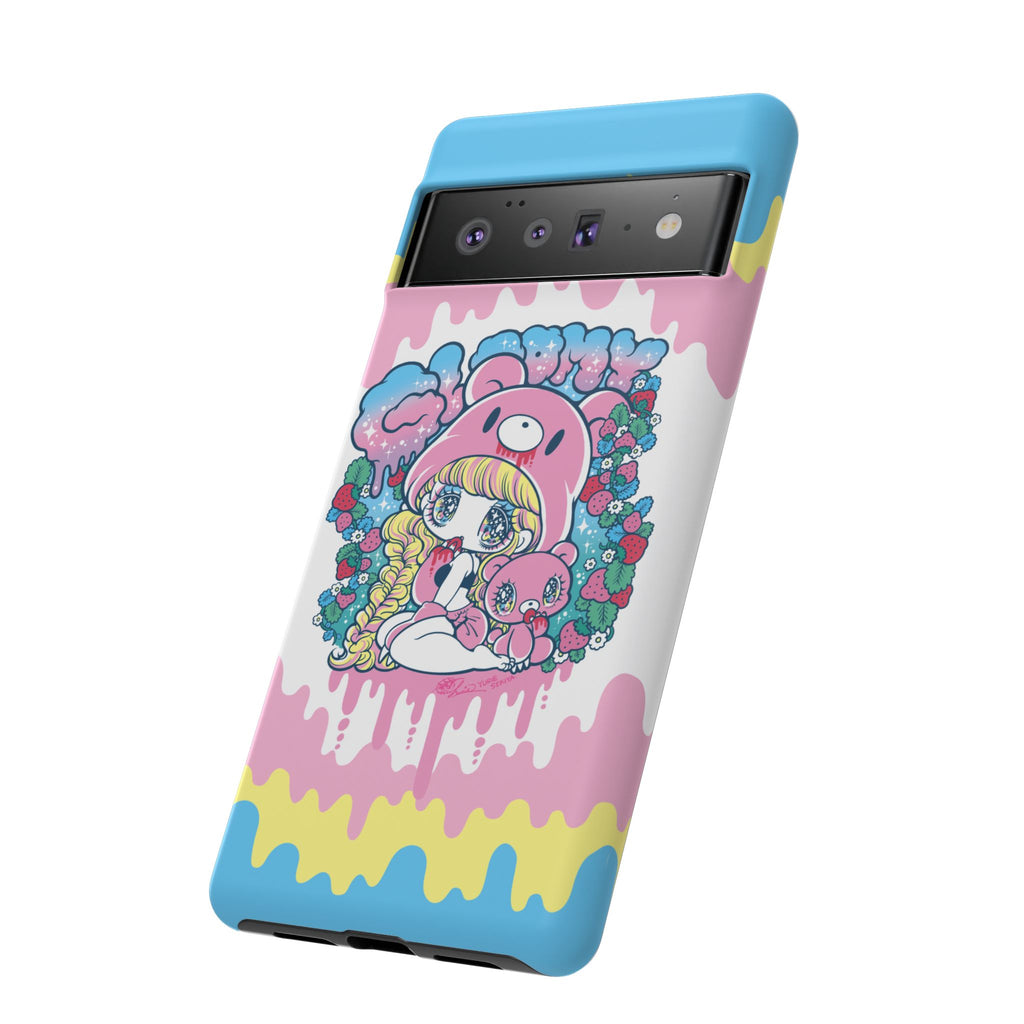 YURIE SEKIYA x GLOOMY BEAR ⭐️ GLOOMY-GIRL STRAWBERRY PHONE CASE