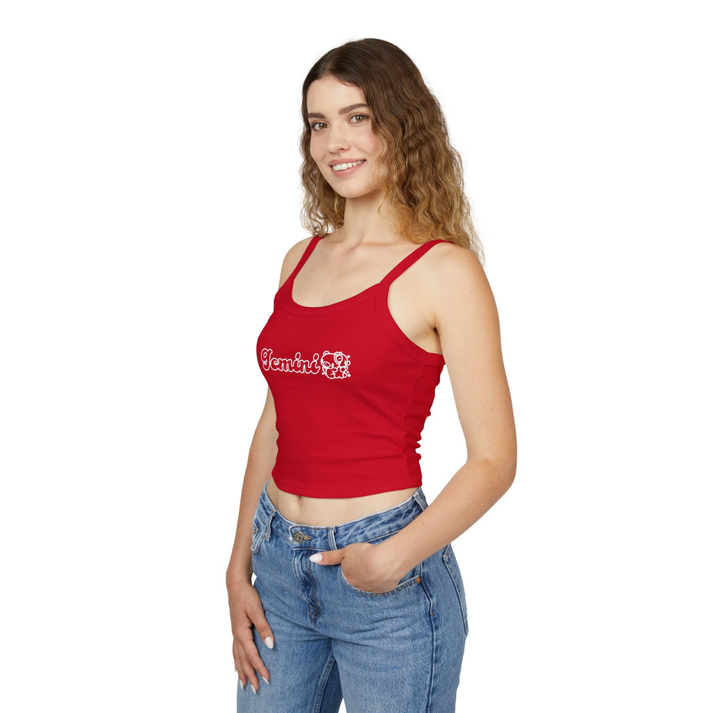 Gloomy gemini Women's Spaghetti Strap Tank Top