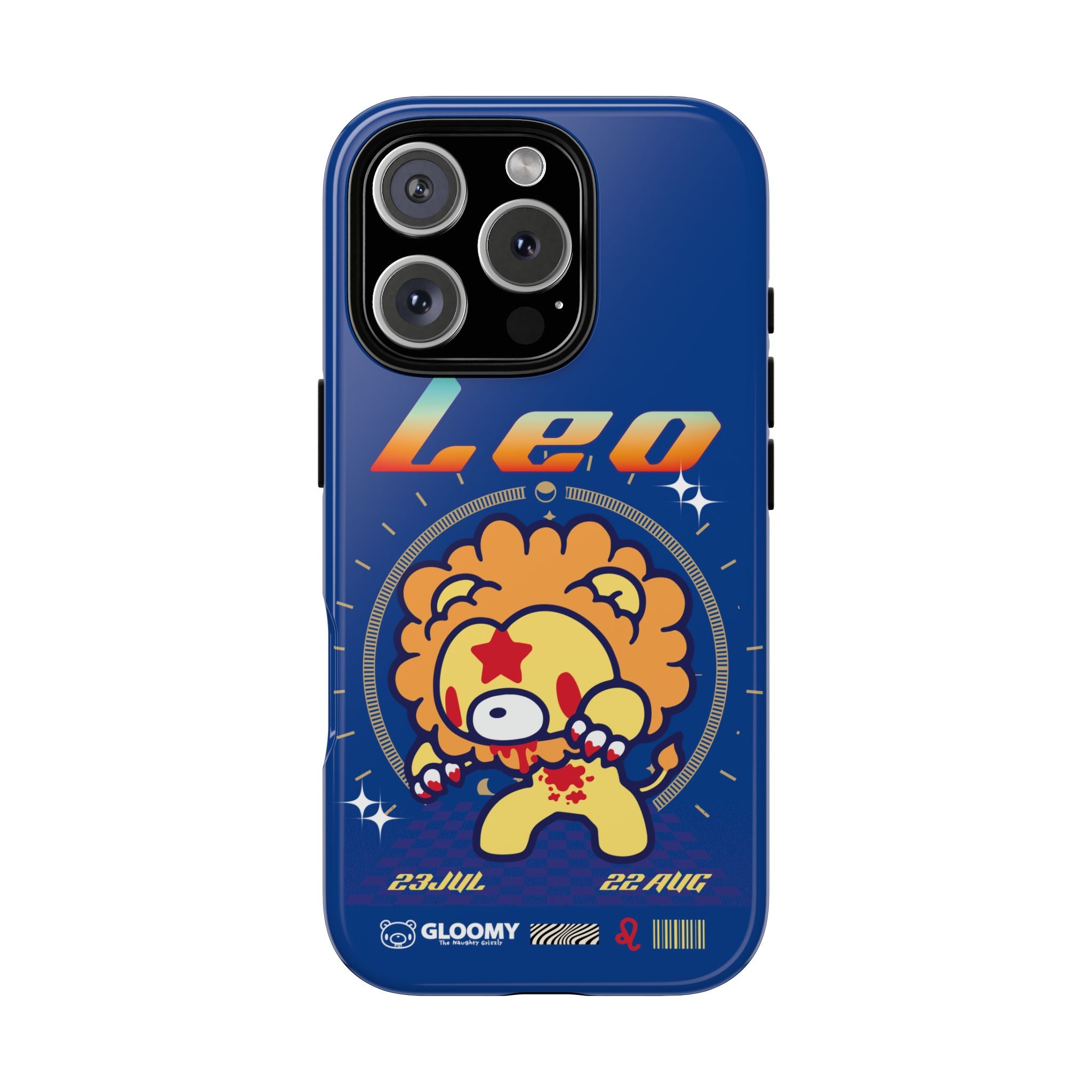 Zodiac Leo gloomy bear Phone Case