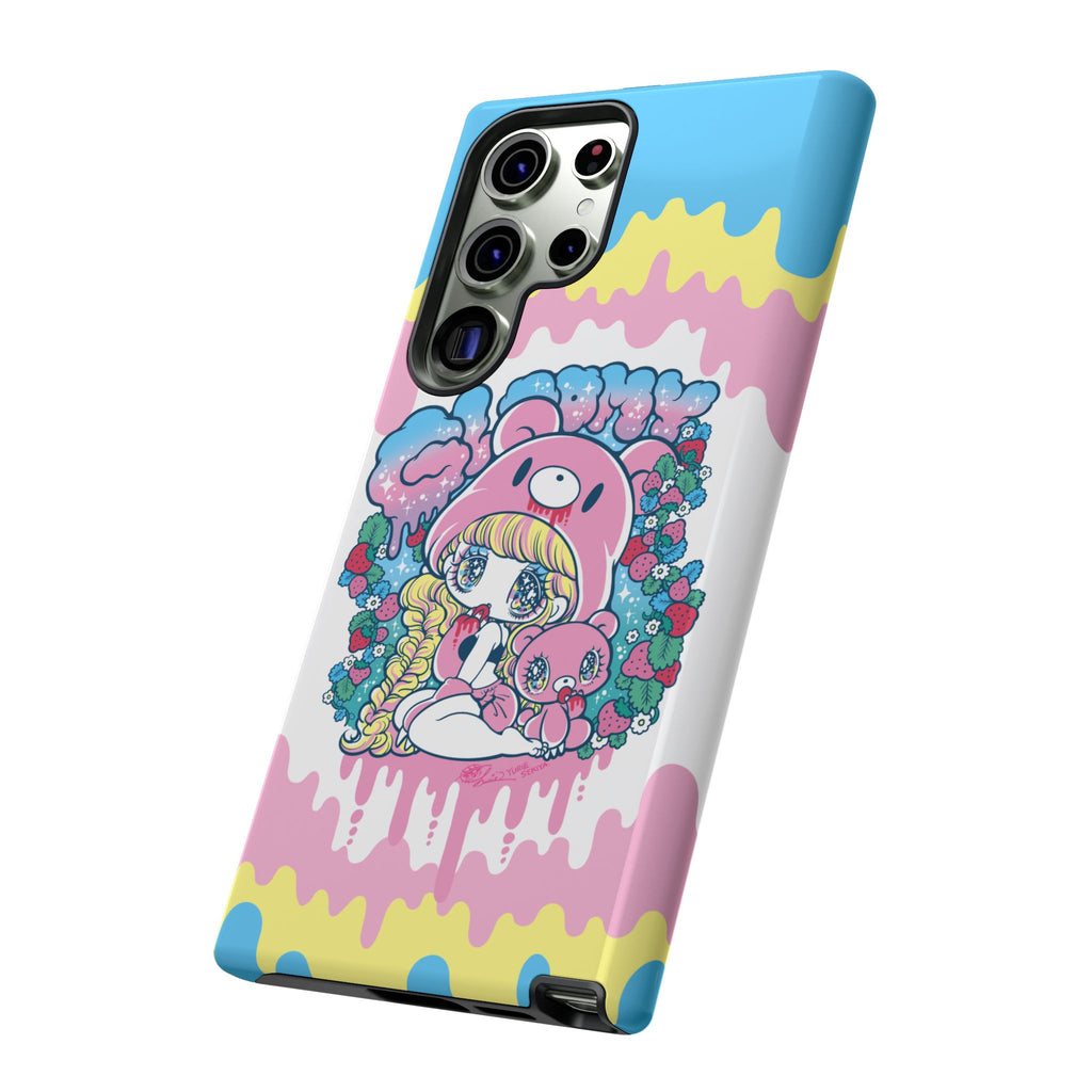 YURIE SEKIYA x GLOOMY BEAR ⭐️ GLOOMY-GIRL STRAWBERRY PHONE CASE