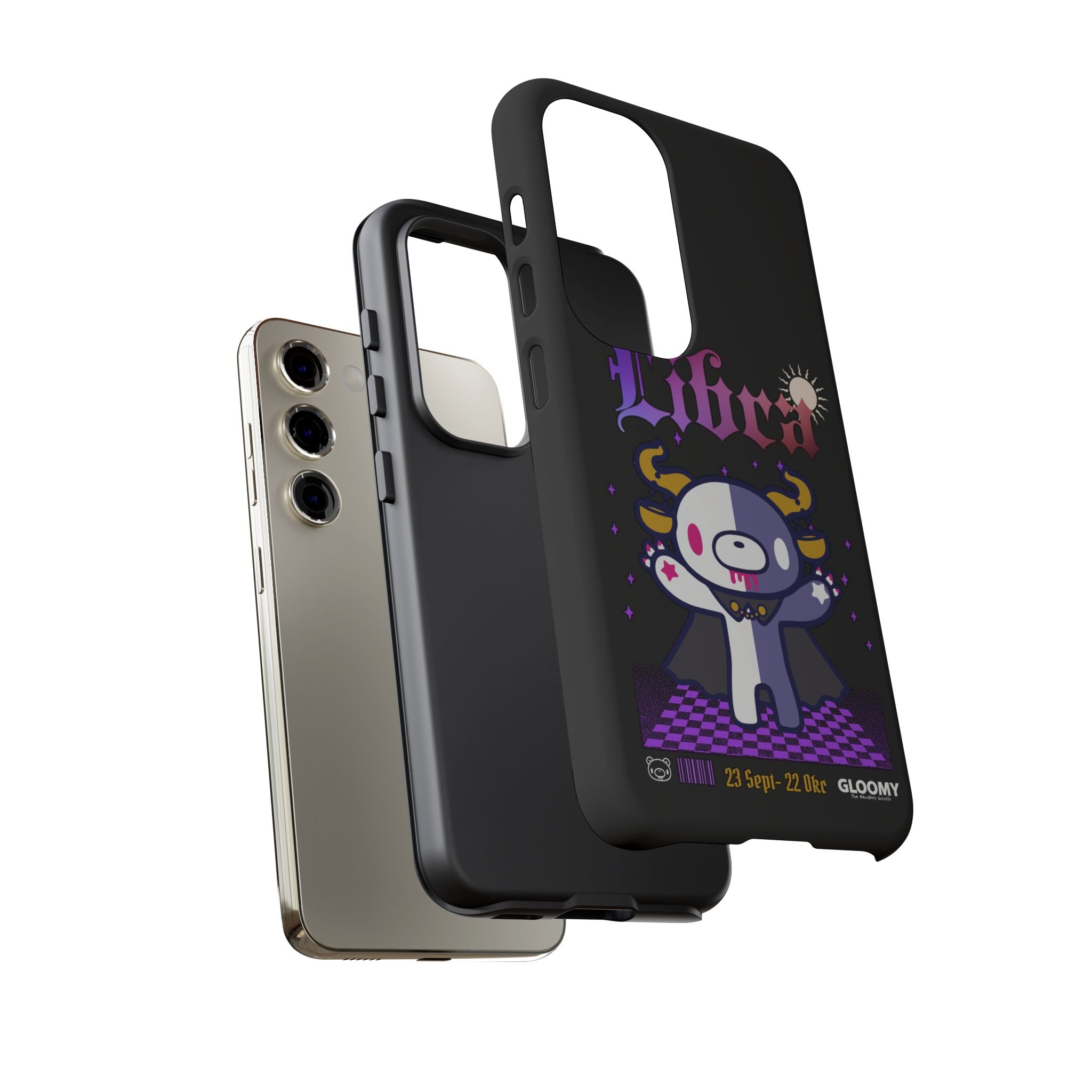 gloomy bear libra zodiac Phone Case