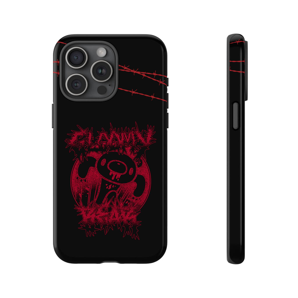 Gloomy Bear Metal Show Red Phone Case