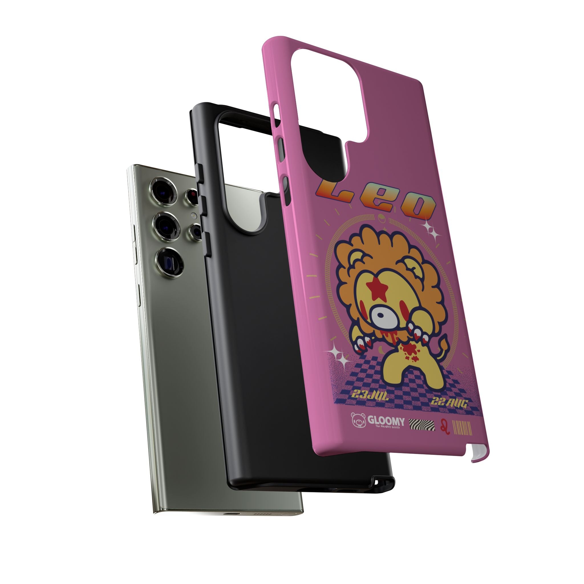 Zodiac Leo gloomy bear Phone Case