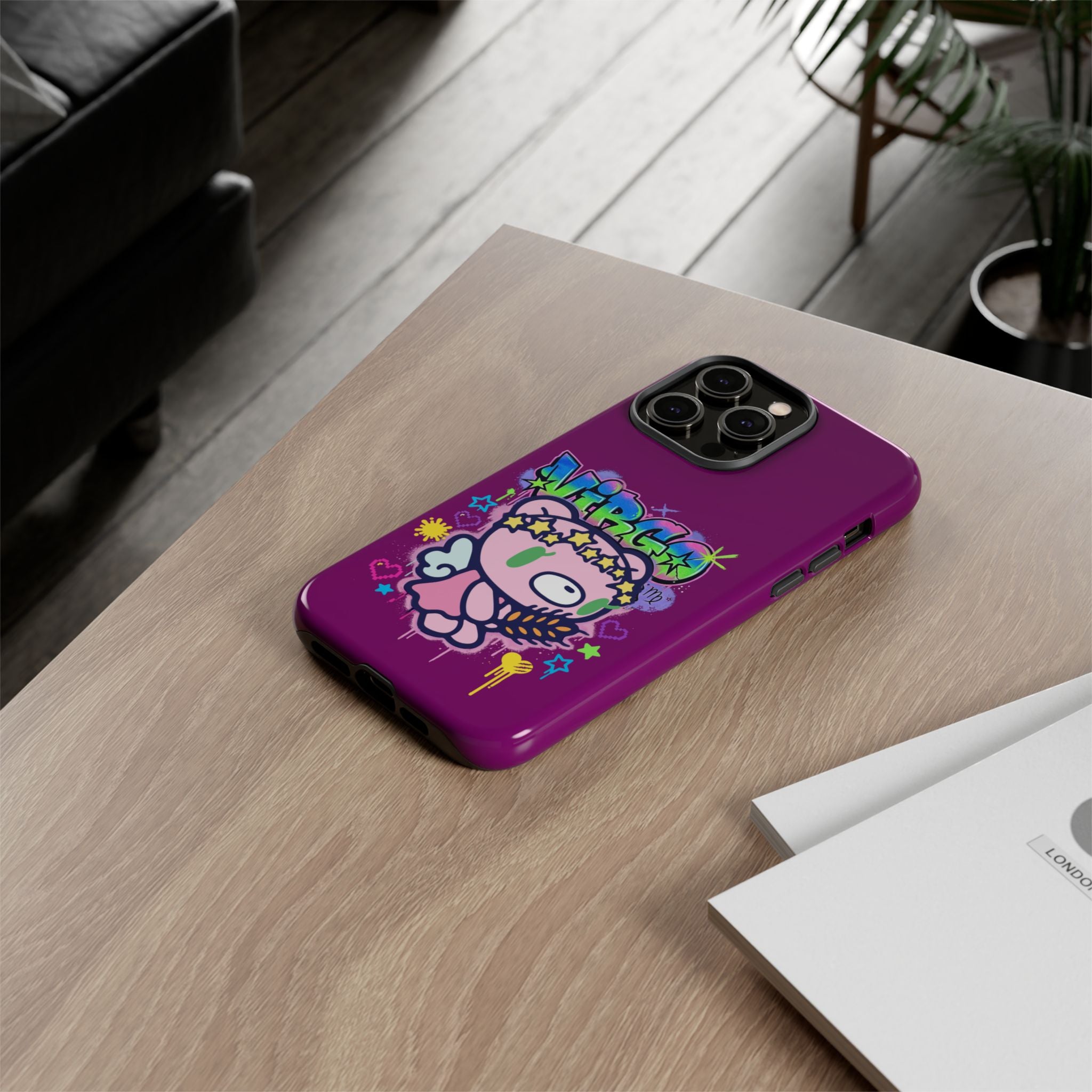 Zodiac Virgo  Gloomy Bear  Phone Case