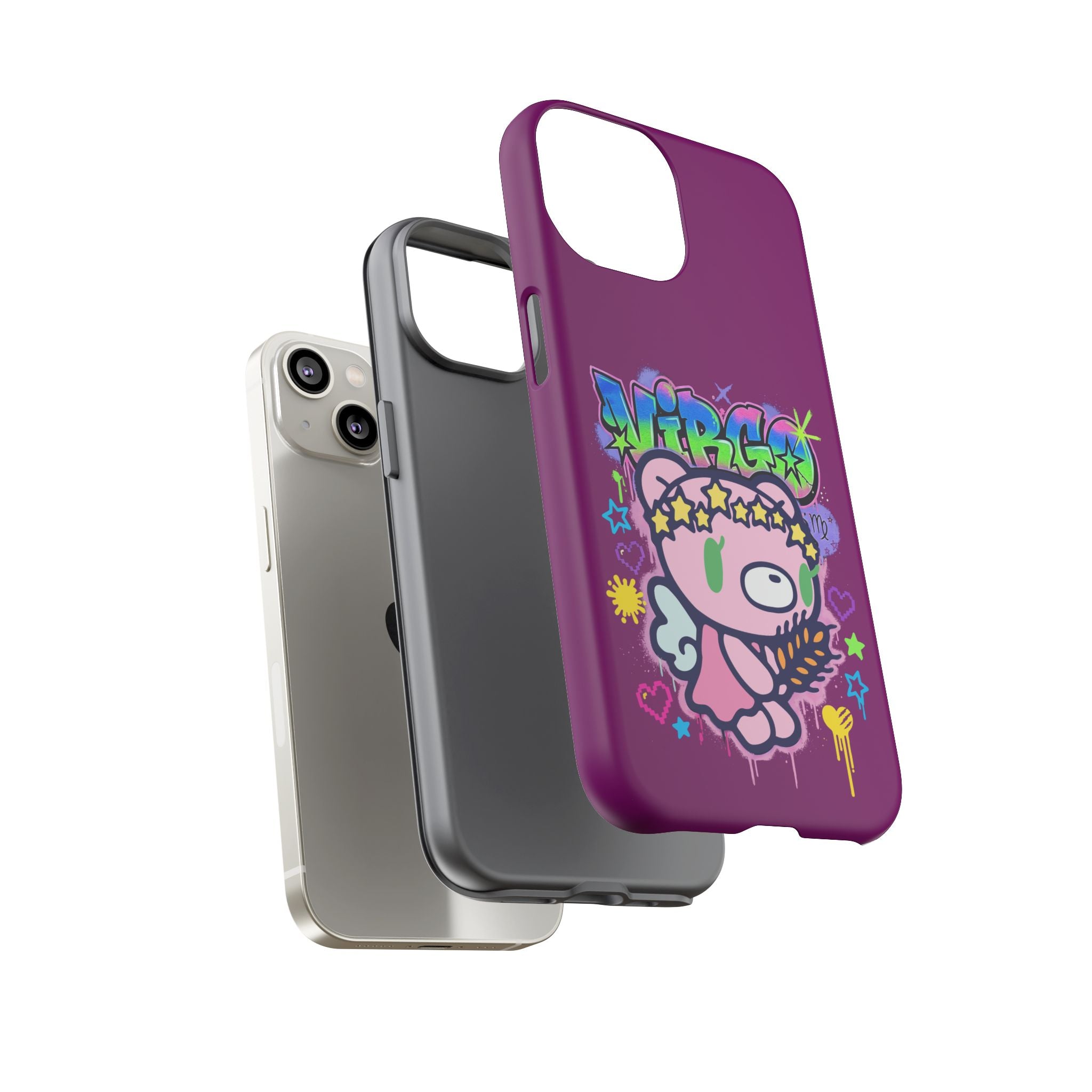 Zodiac Virgo  Gloomy Bear  Phone Case