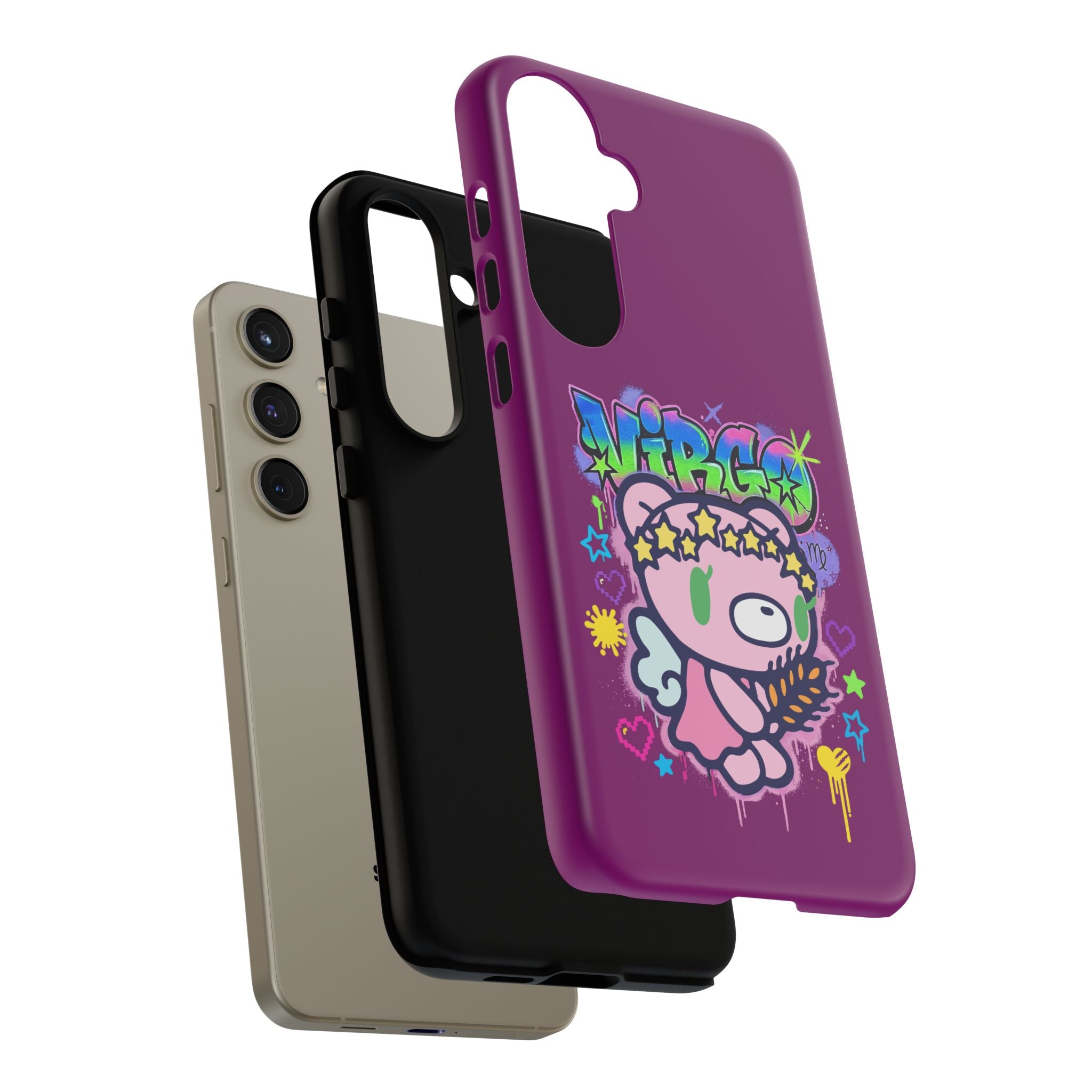 Zodiac Virgo  Gloomy Bear  Phone Case