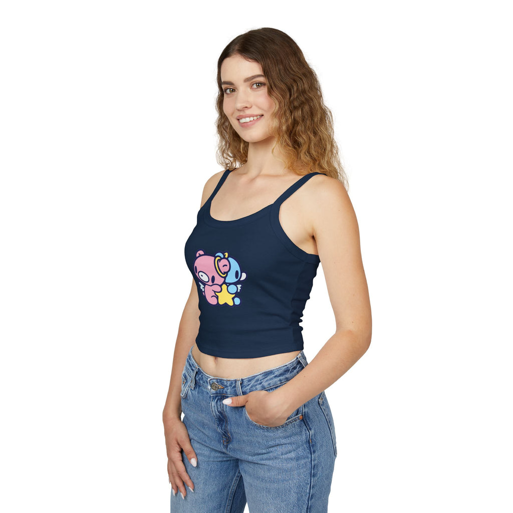 Gloomy gemini Women's Spaghetti Strap Tank Top