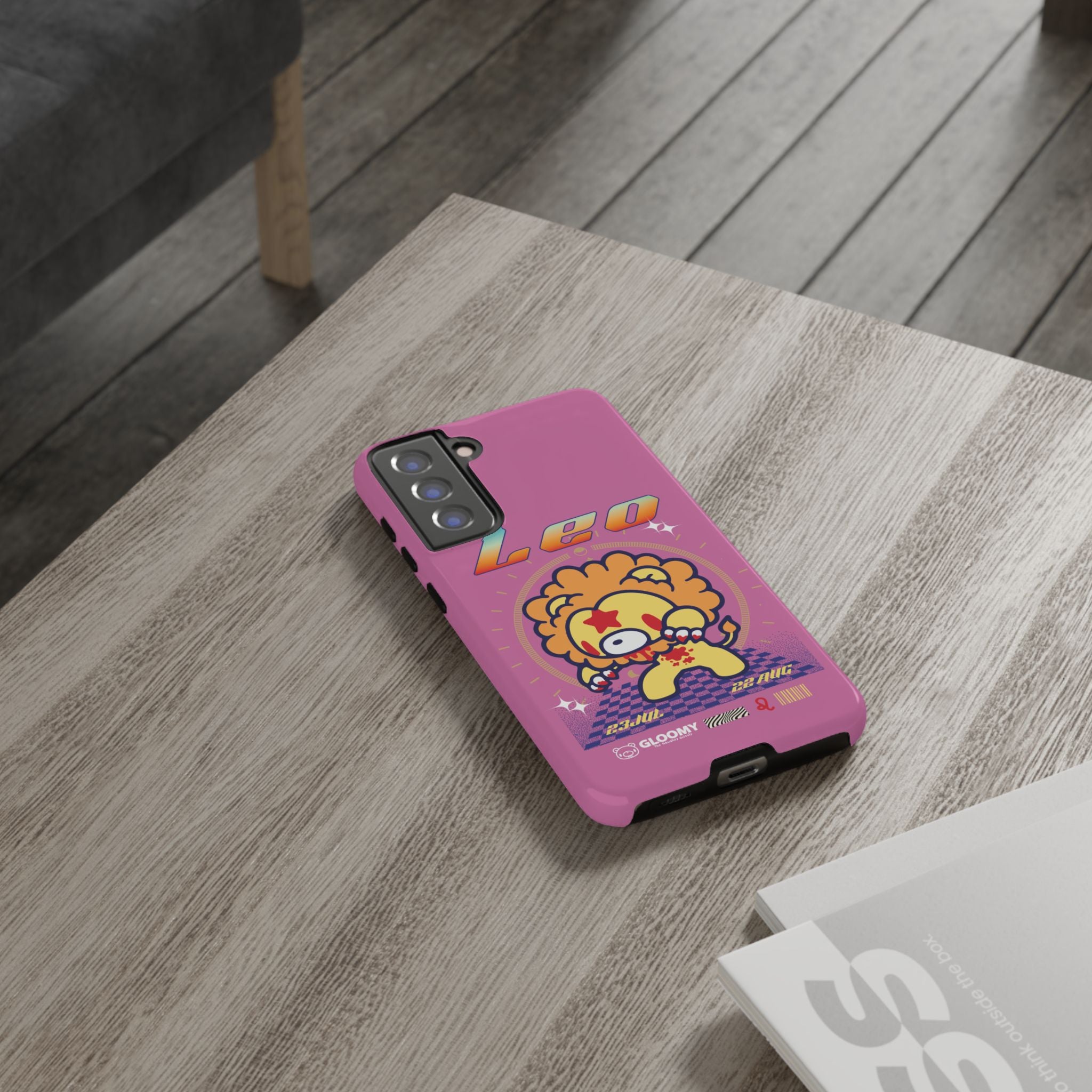 Zodiac Leo gloomy bear Phone Case