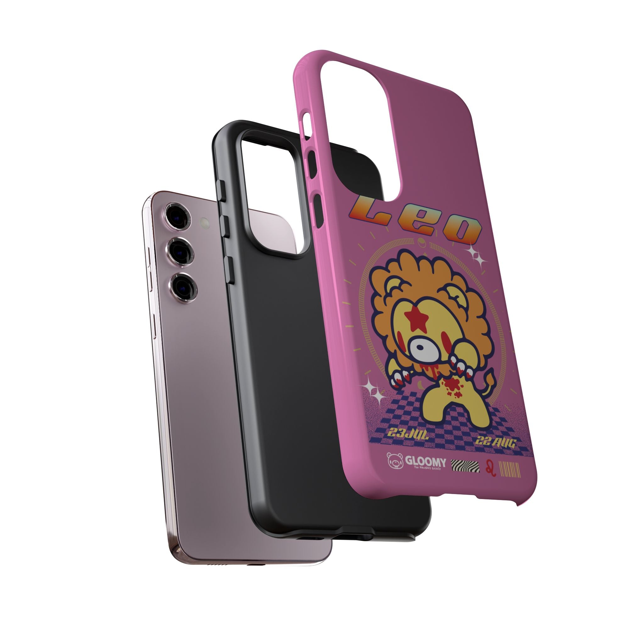 Zodiac Leo gloomy bear Phone Case
