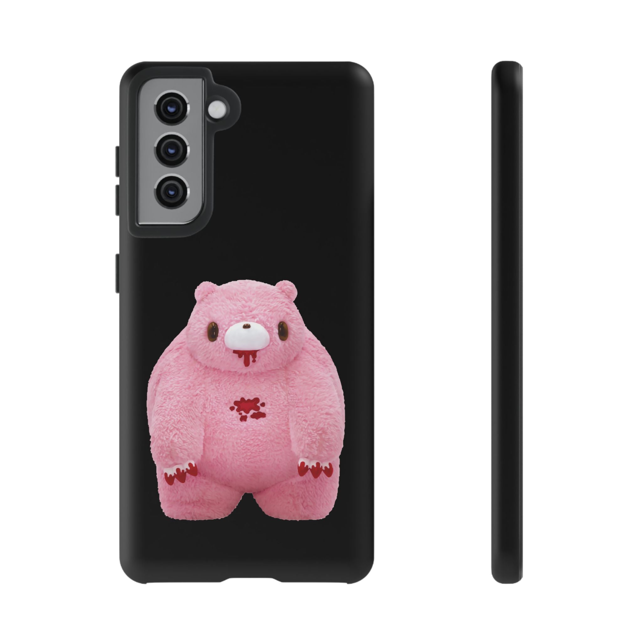 Chubby Gloomy Plush Tough Phone Case