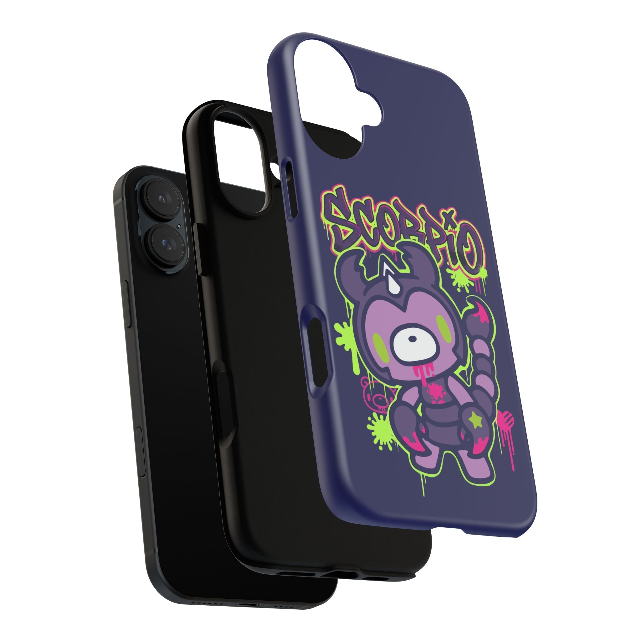 Zodiac Scorpio Gloomy Bear Phone Case