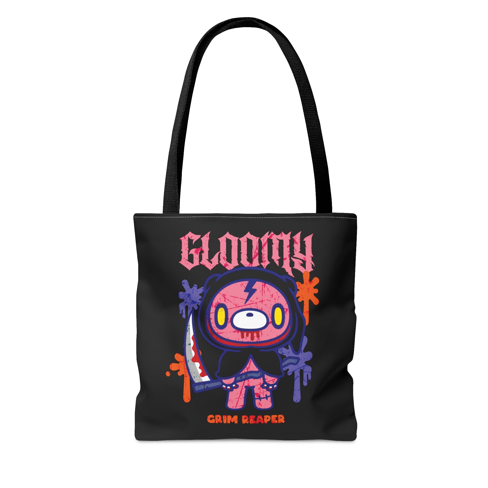 Gloomy Halloween Grim Reaper Tote Bag