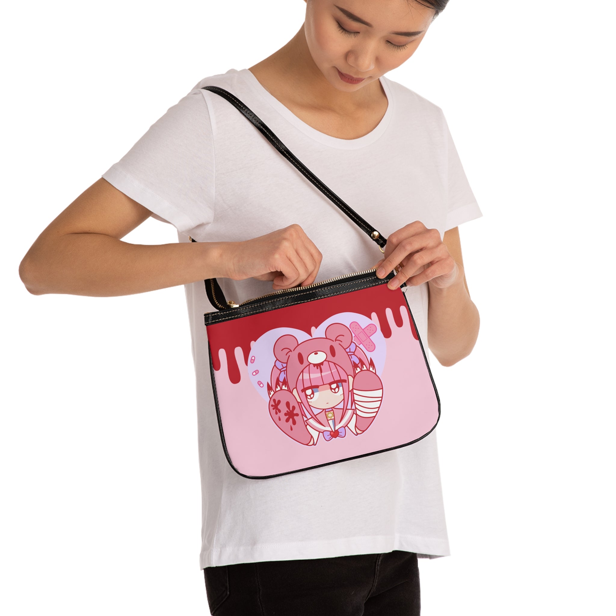 Menhera x Gloomy Bear Small Shoulder Bag