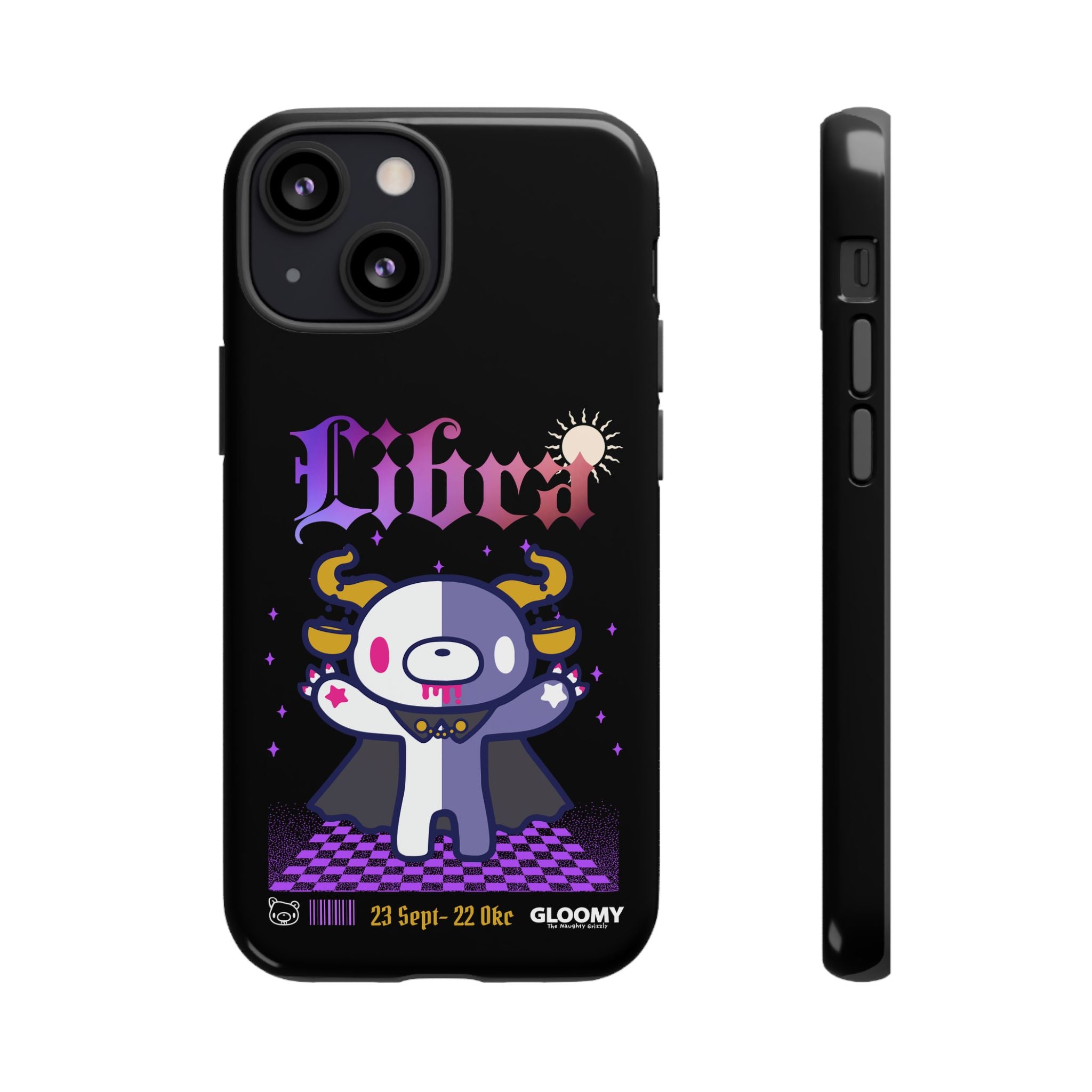 gloomy bear libra zodiac Phone Case