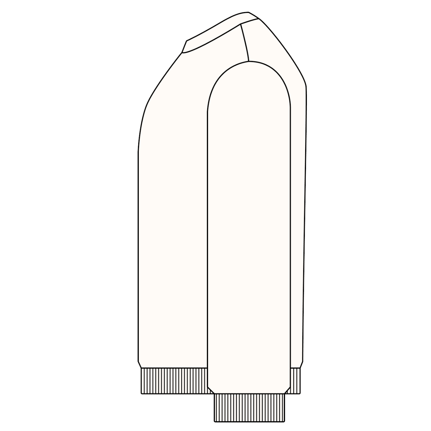 Chubby Gloomy Snow Washed Oversized Sweatshirt