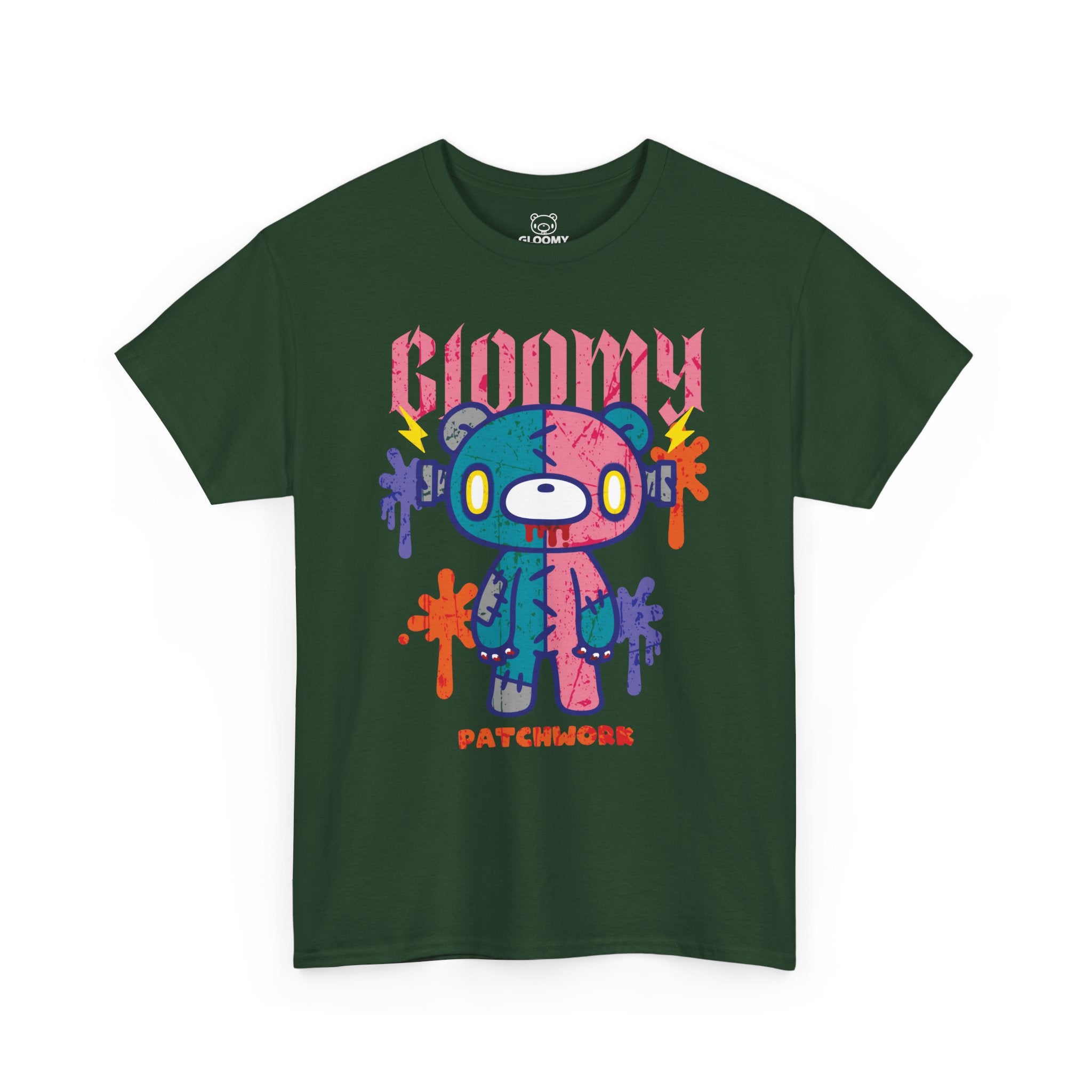 Gloomy halloween patchwork T-Shirt