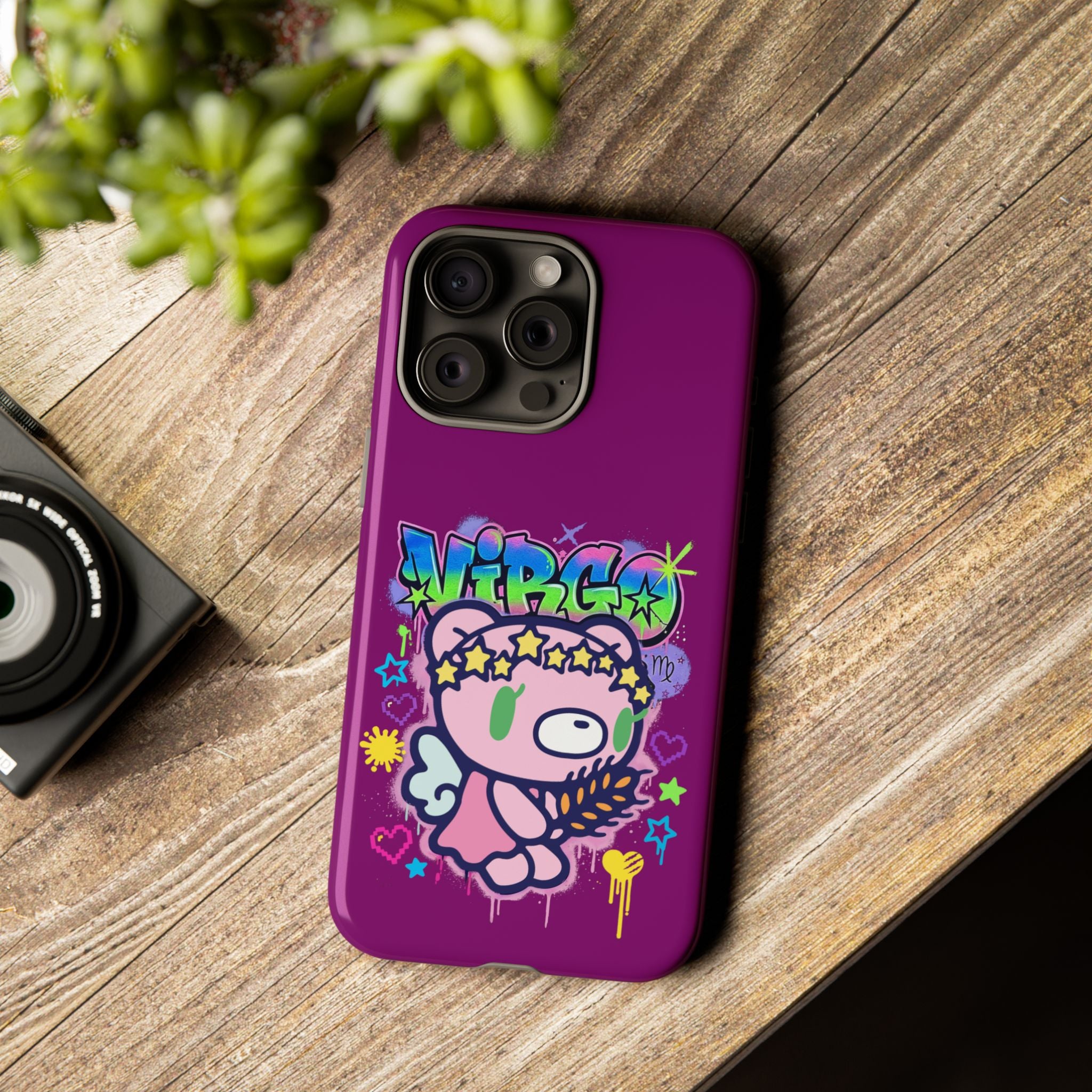 Zodiac Virgo  Gloomy Bear  Phone Case