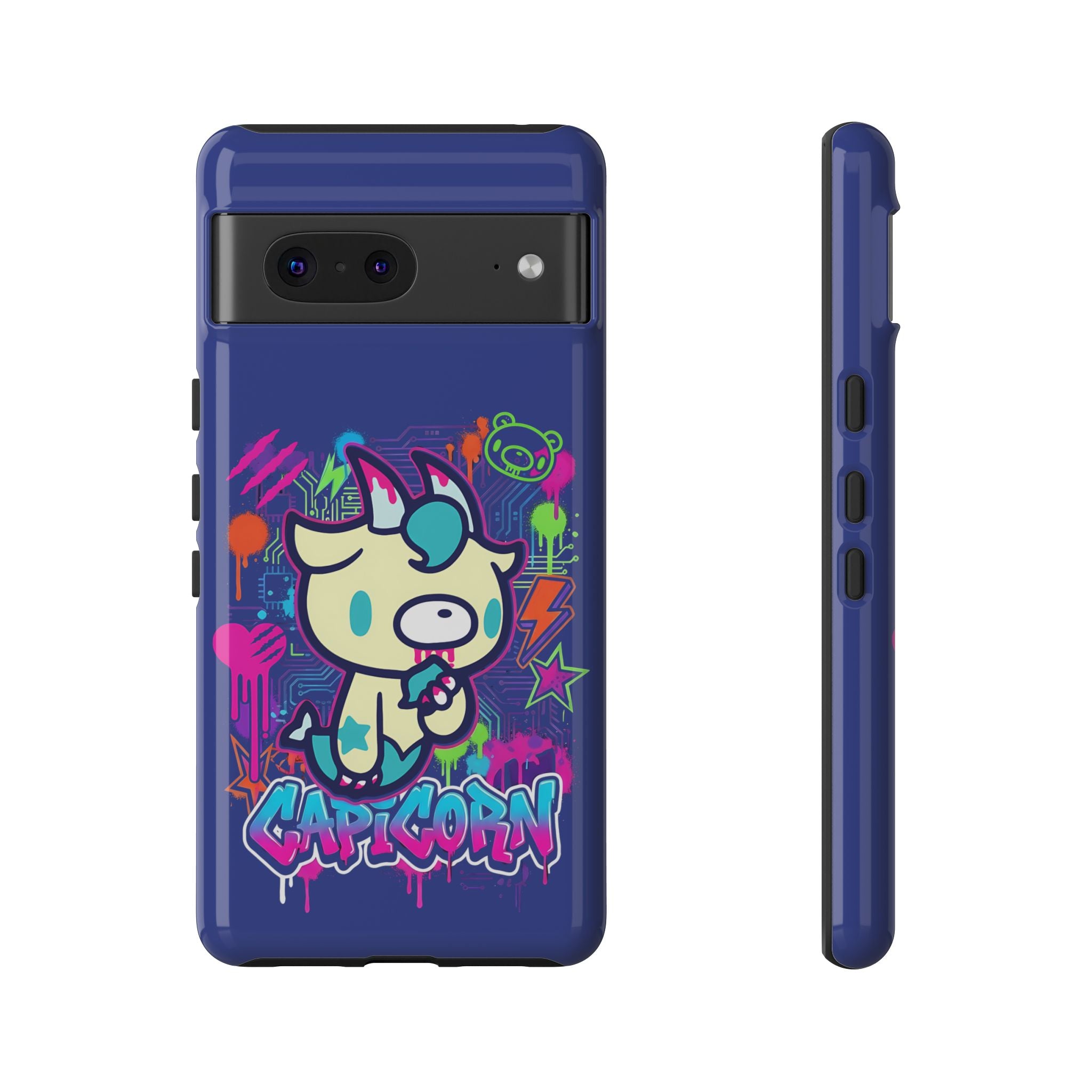 Zodiac Capricorn Gloomy Bear Phone Case