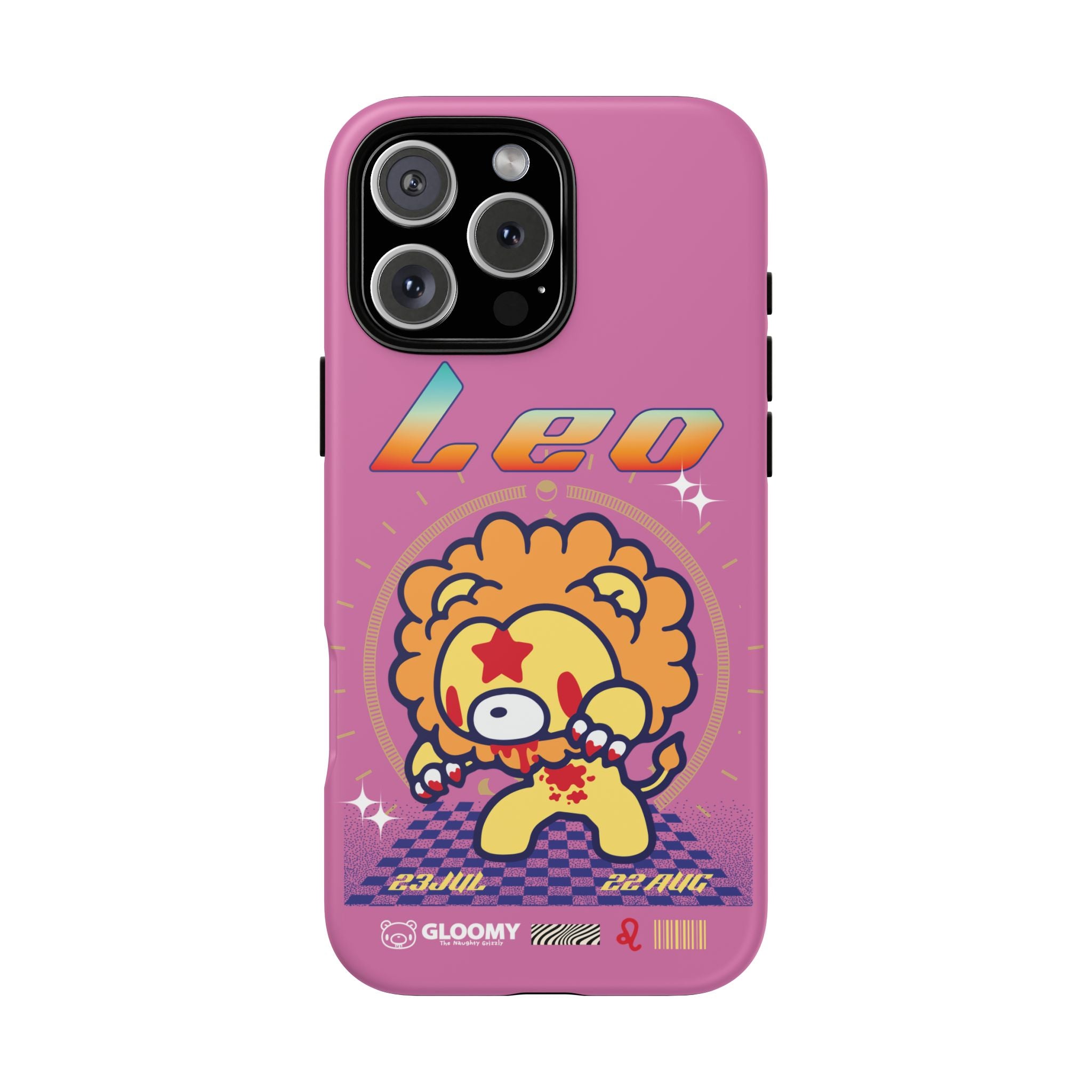 Zodiac Leo gloomy bear Phone Case