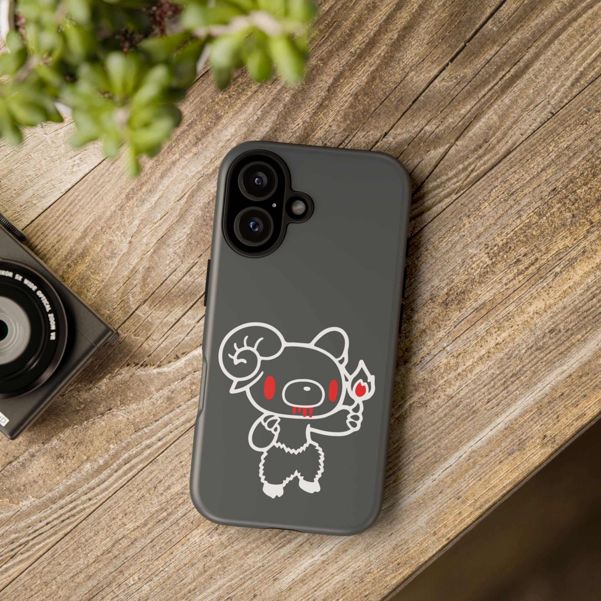 Zodiac Aries Gloomy Bear Phone Case
