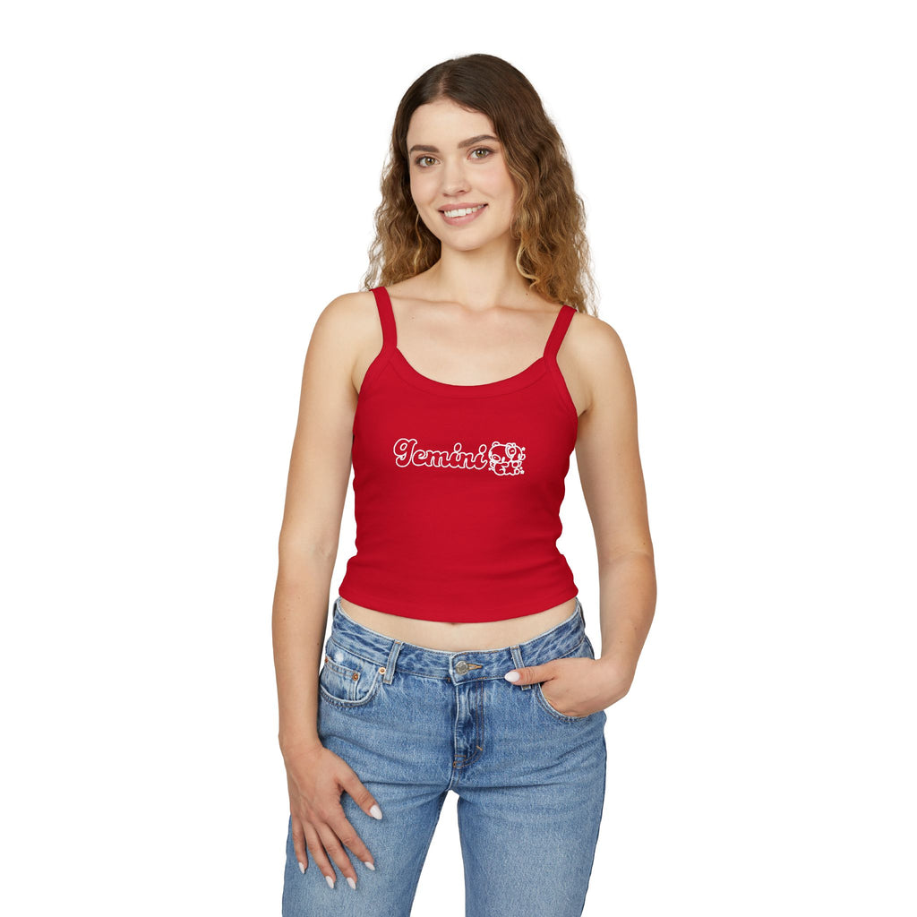 Gloomy gemini Women's Spaghetti Strap Tank Top