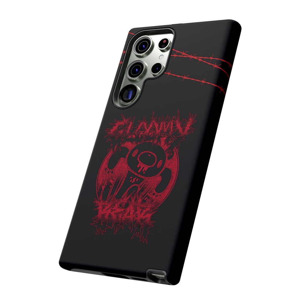 Gloomy Bear Metal Show Red Phone Case