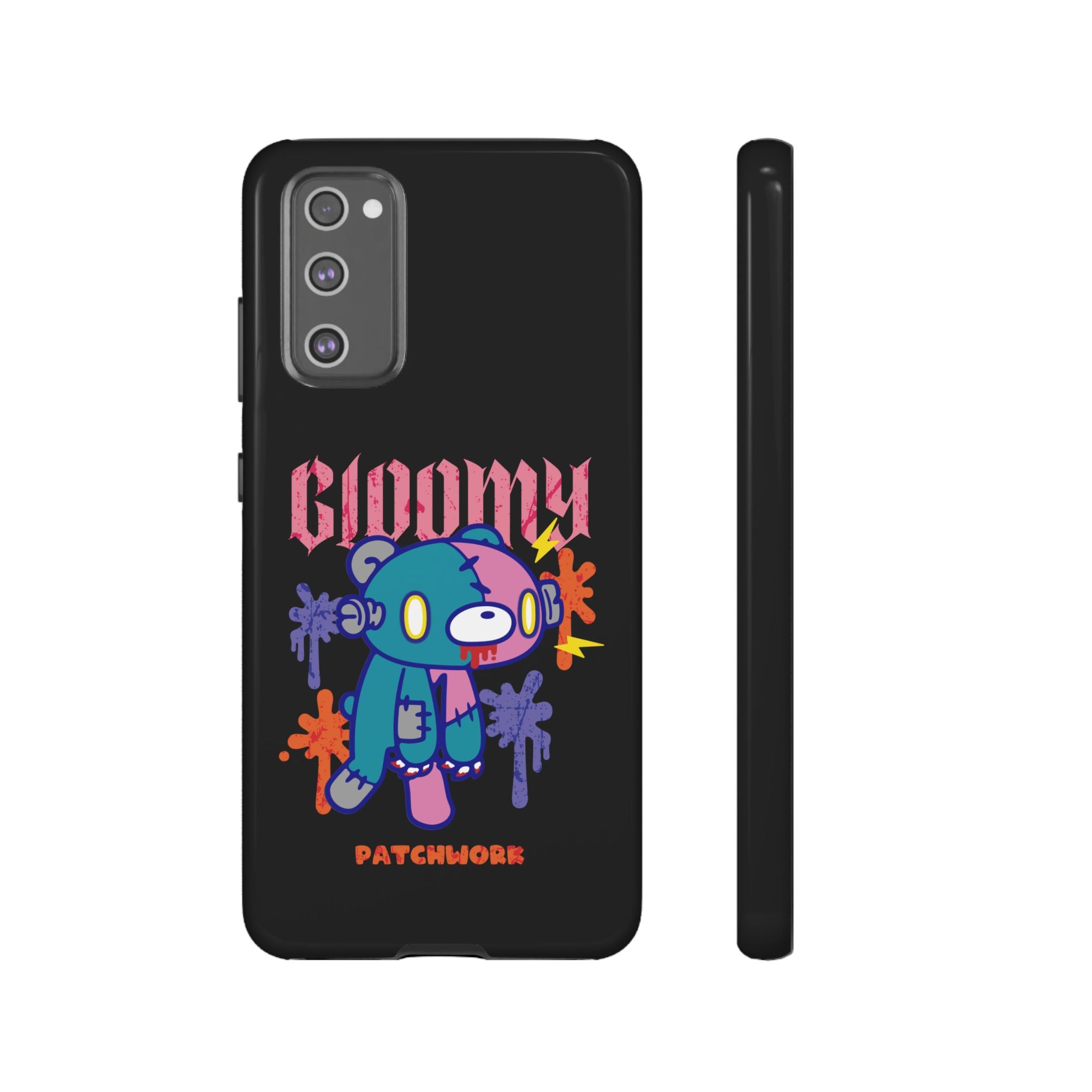 gloomy bear Halloween patchwork Phone Case