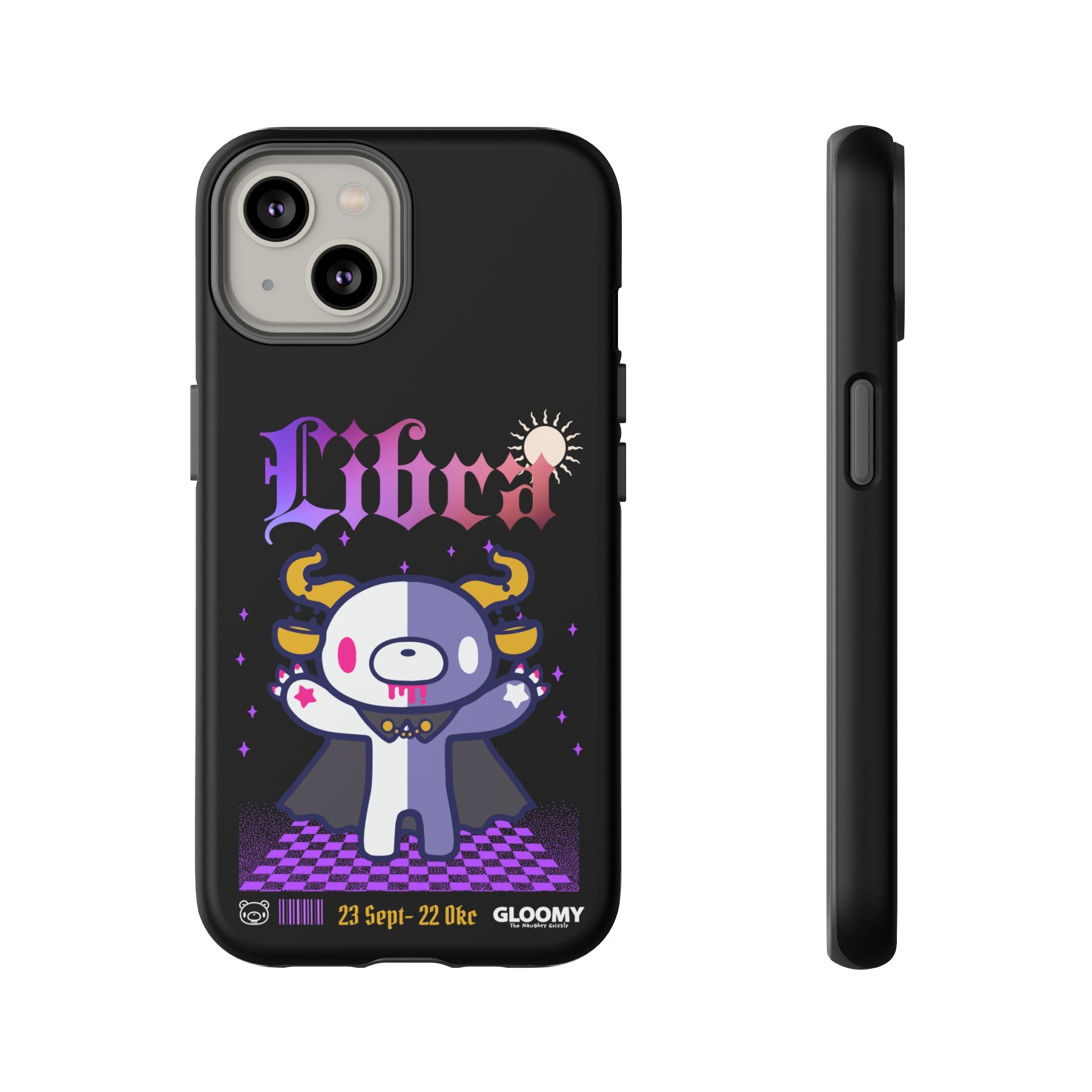 gloomy bear libra zodiac Phone Case