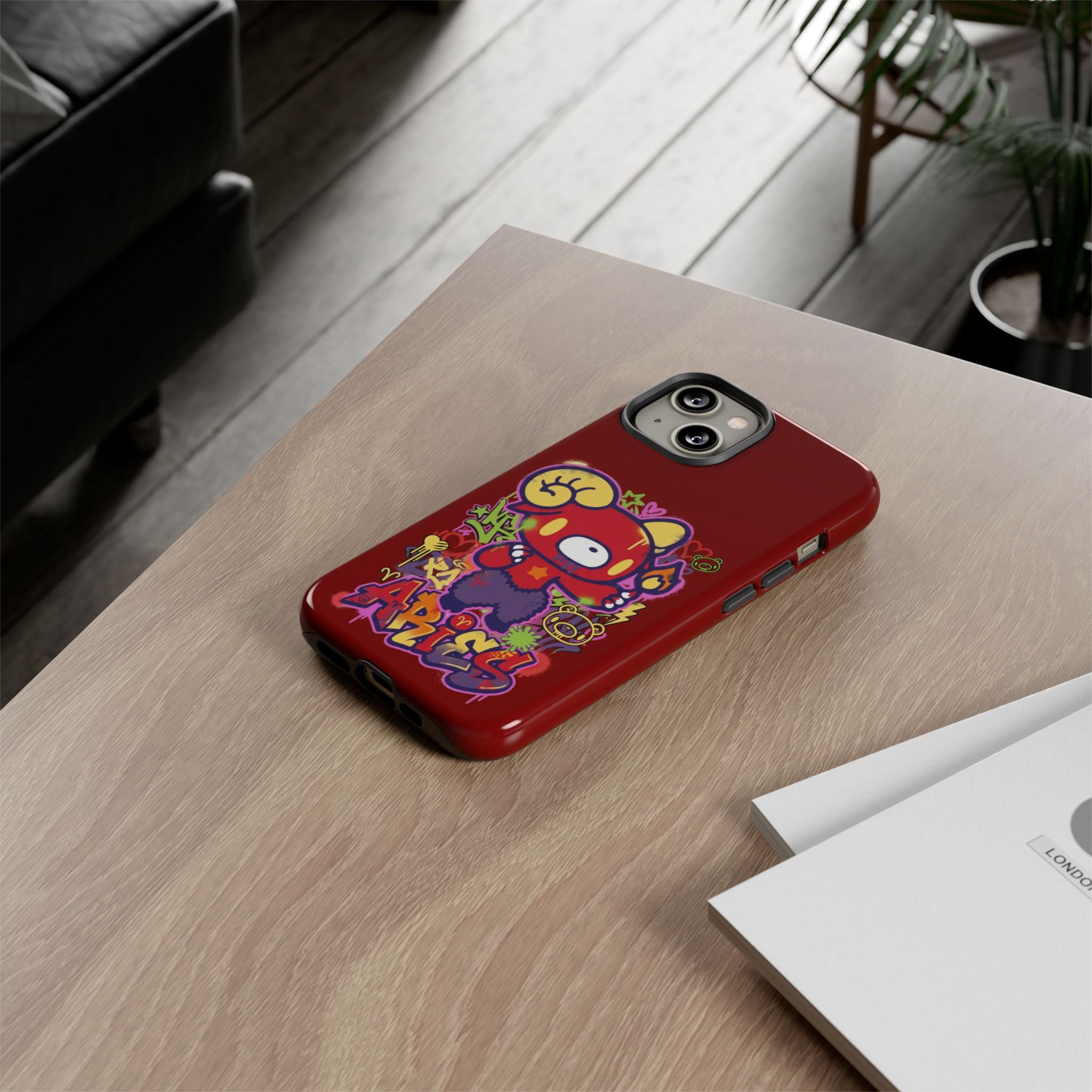Zodiac Aries  Gloomy Bear Phone Case