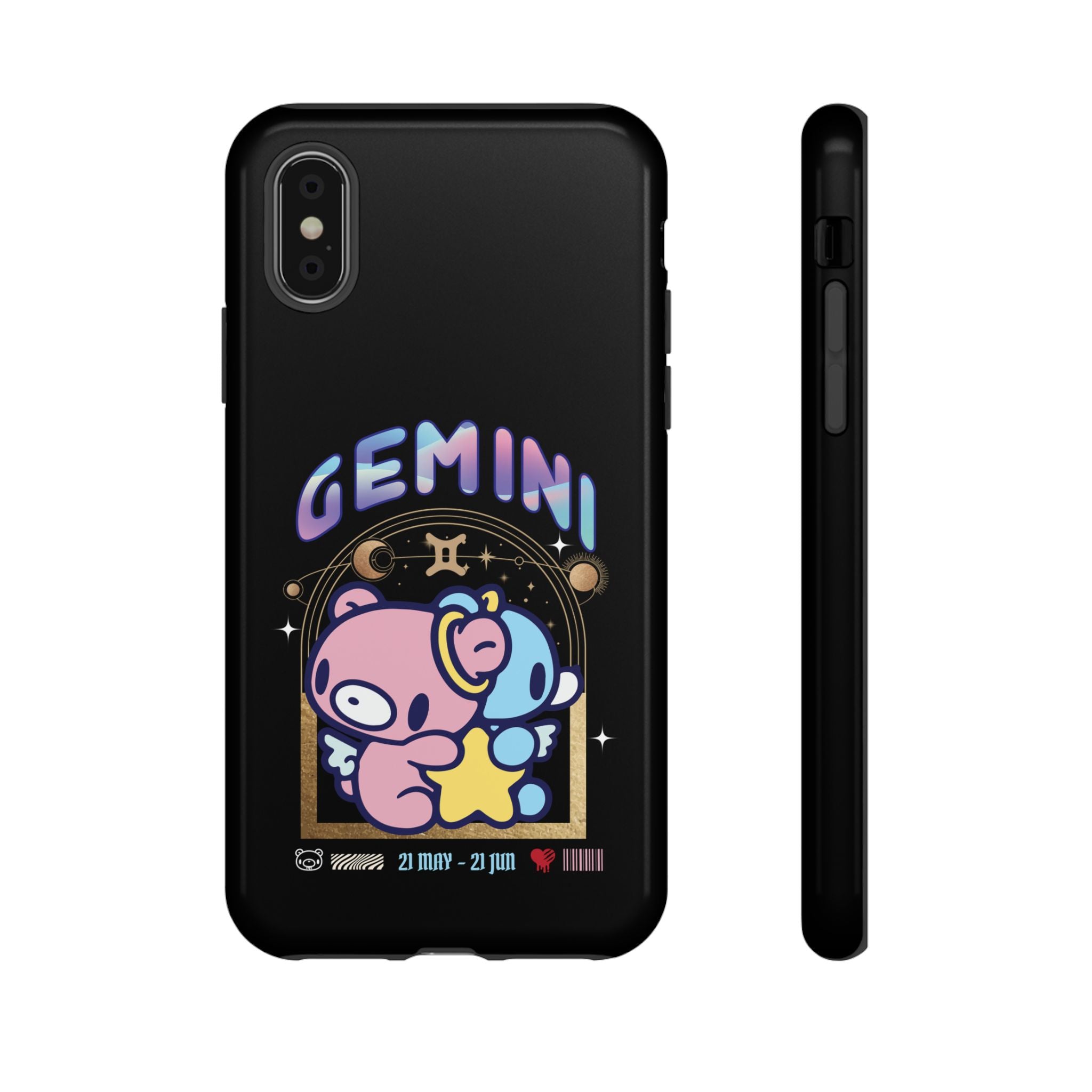 Gloomy gemini Phone Case