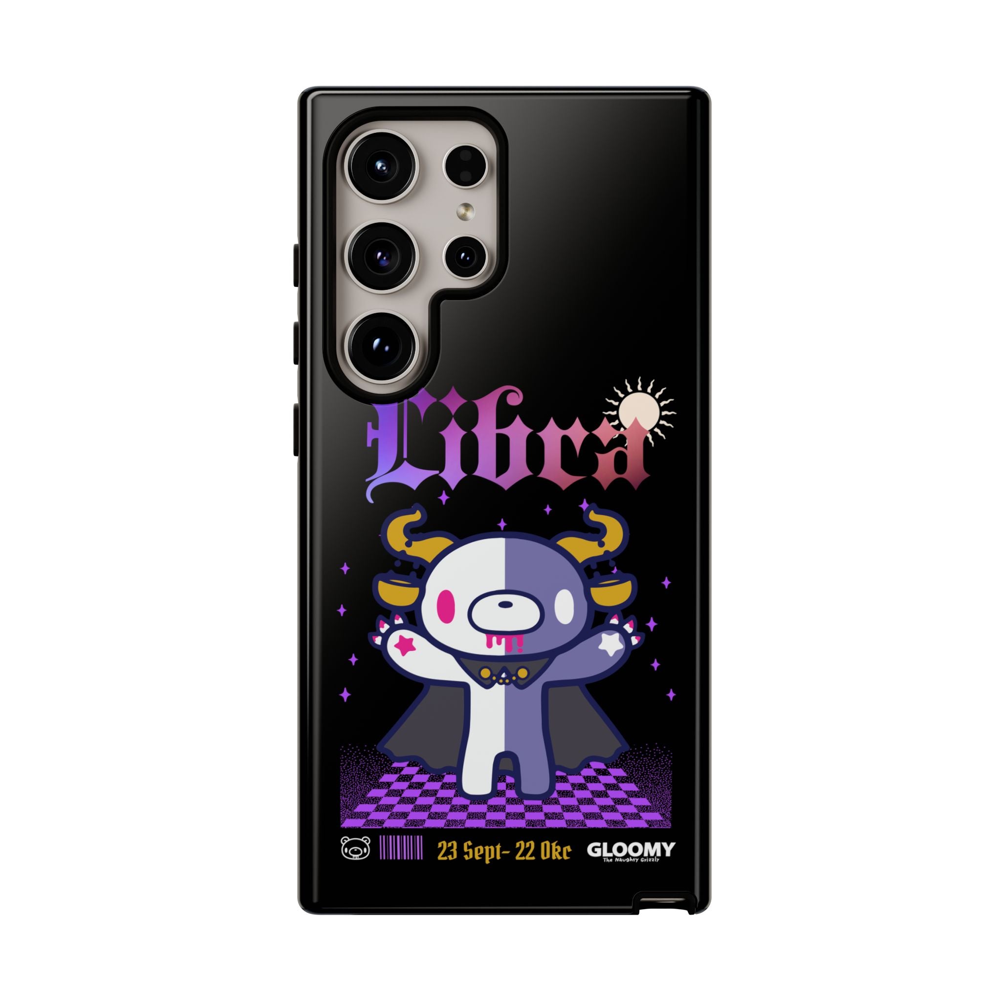 gloomy bear libra zodiac Phone Case
