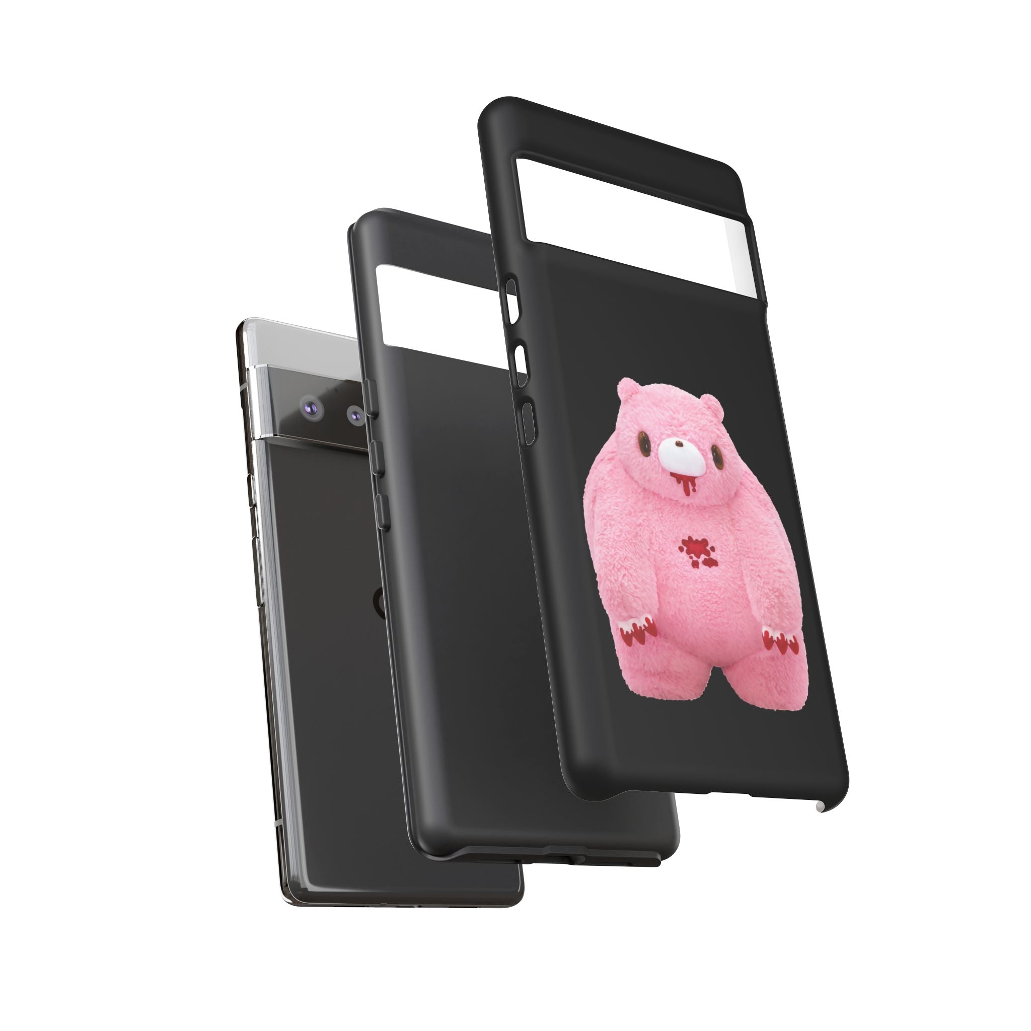 Chubby Gloomy Plush Tough Phone Case