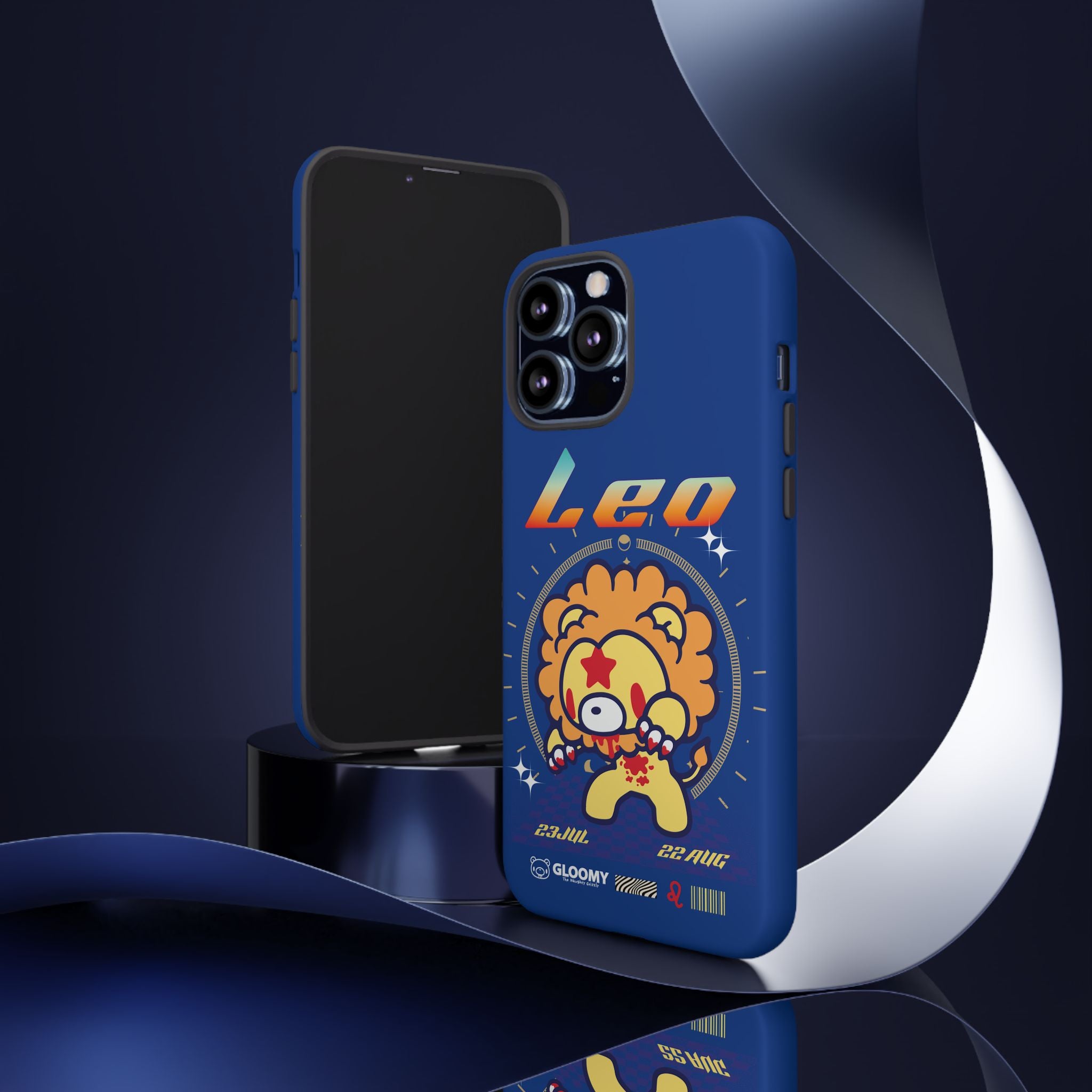 Zodiac Leo gloomy bear Phone Case