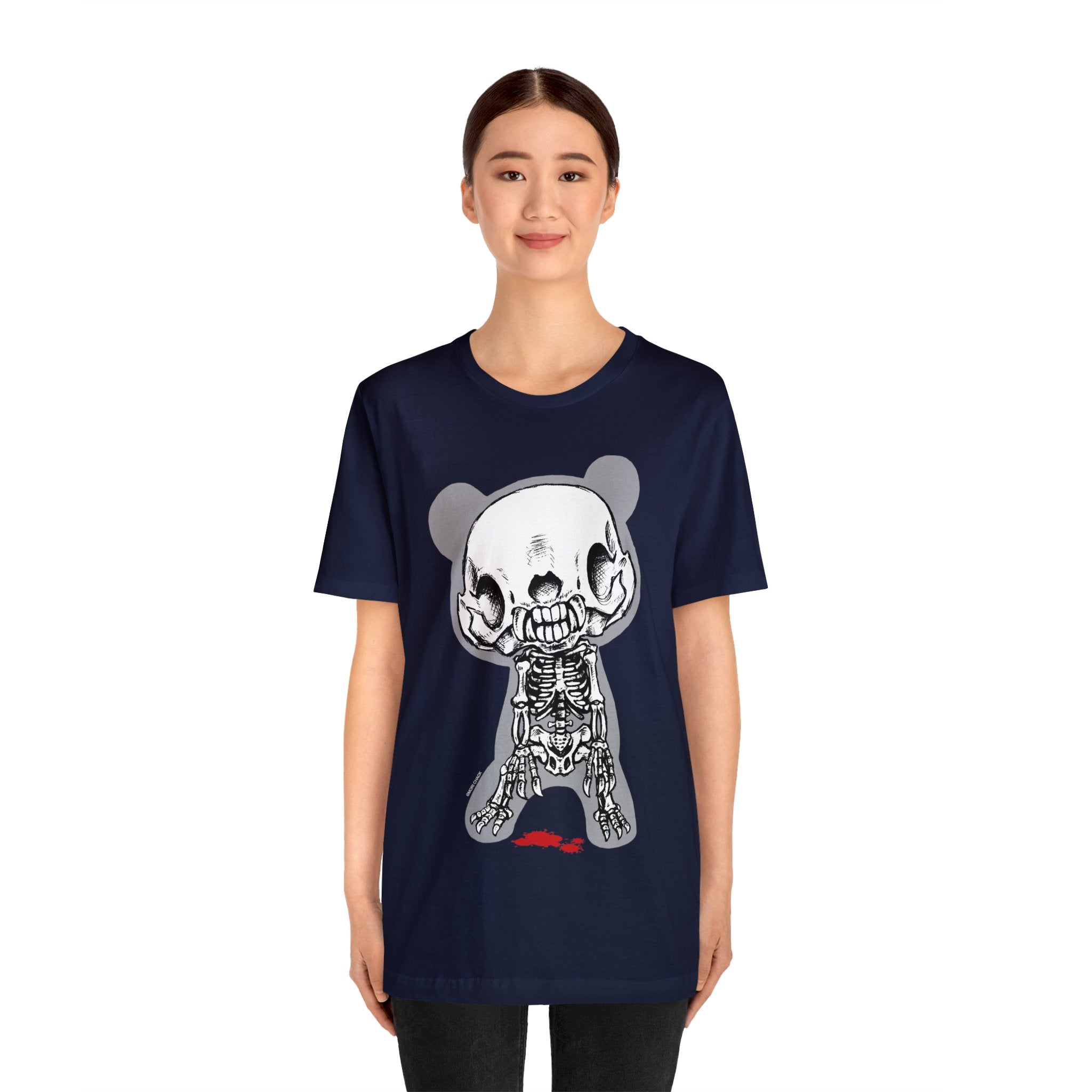 Gloomy Bones - Unisex Jersey Short Sleeve Tee