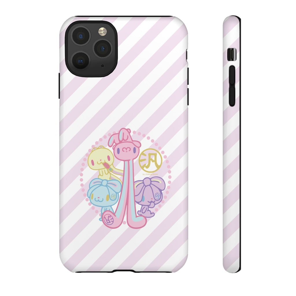 Group Pastel All Purpose Bunny - Phone Case