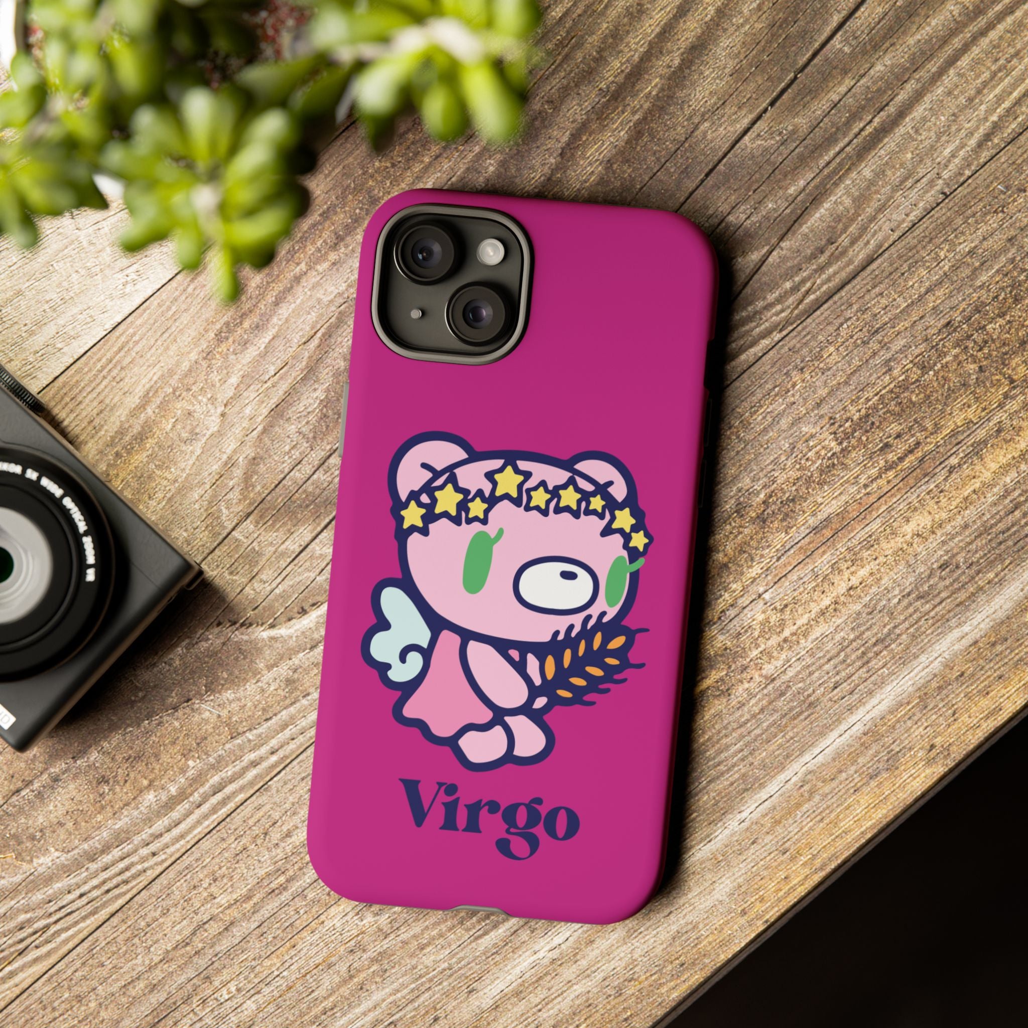 Zodiac Virgo gloomy bear Phone Case